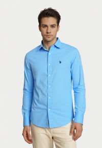 U.S. POLO Popeline Longsleeve Shirt