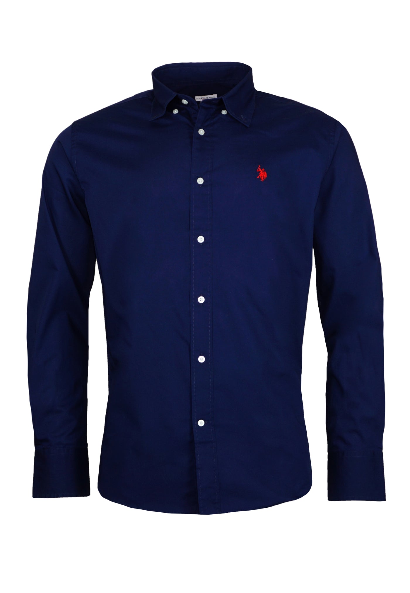 U.S. POLO Popeline Longsleeve Shirt