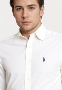 U.S. POLO Popeline Longsleeve Shirt