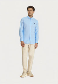 U.S. POLO Leinenhemd Button Down Linenshirt