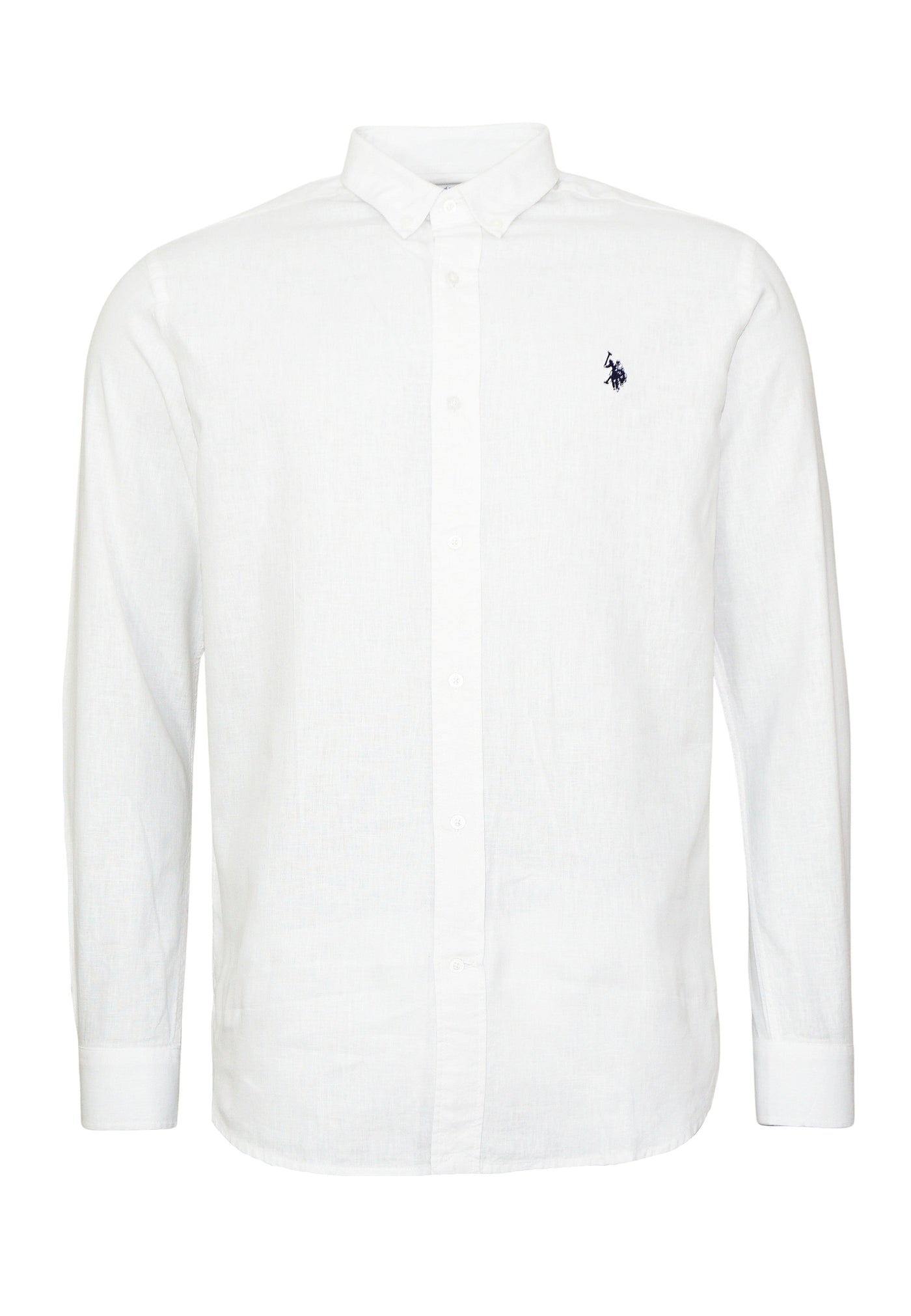 U.S. POLO Leinenhemd Button Down Linenshirt