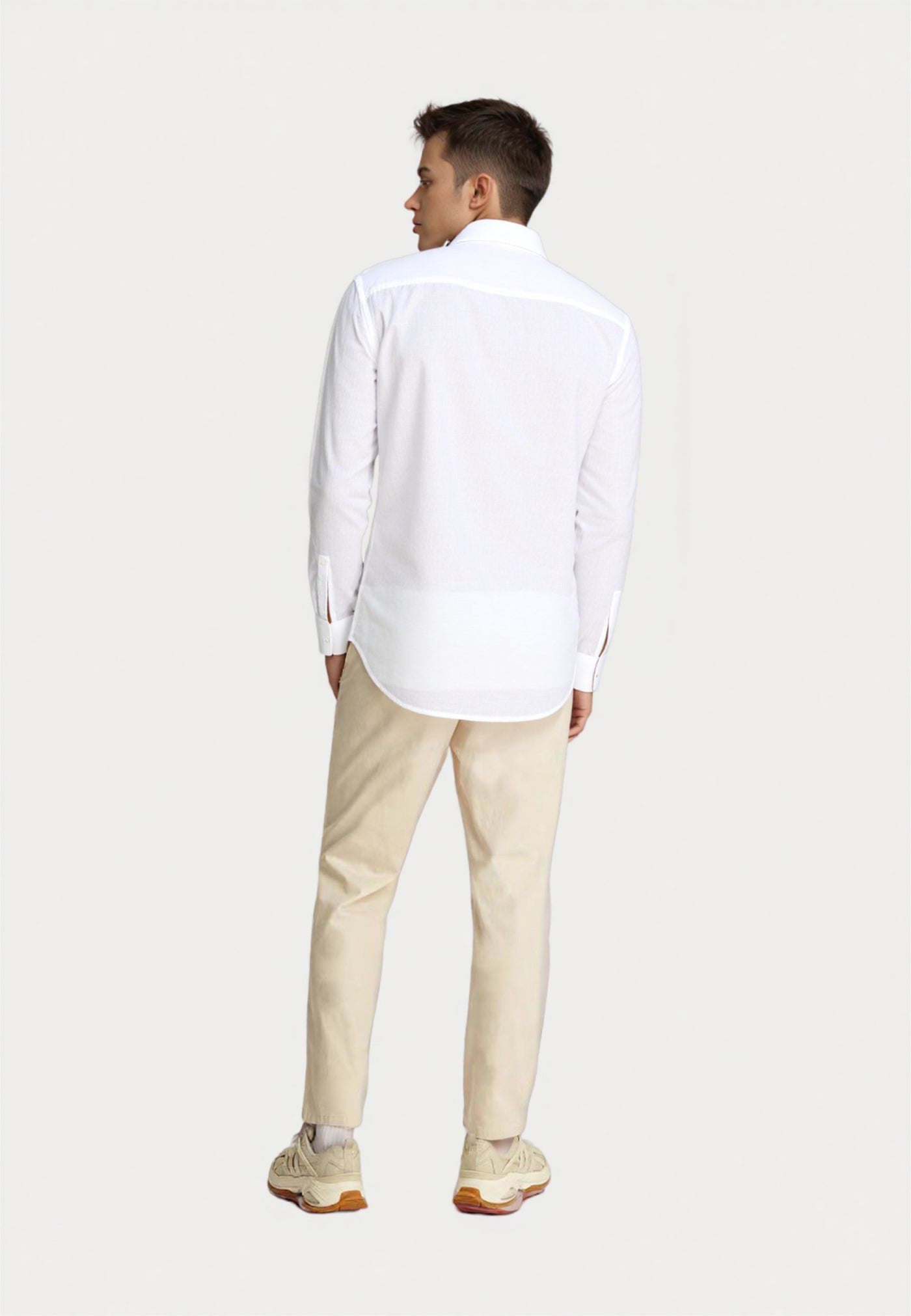 U.S. POLO Leinenhemd Button Down Linenshirt