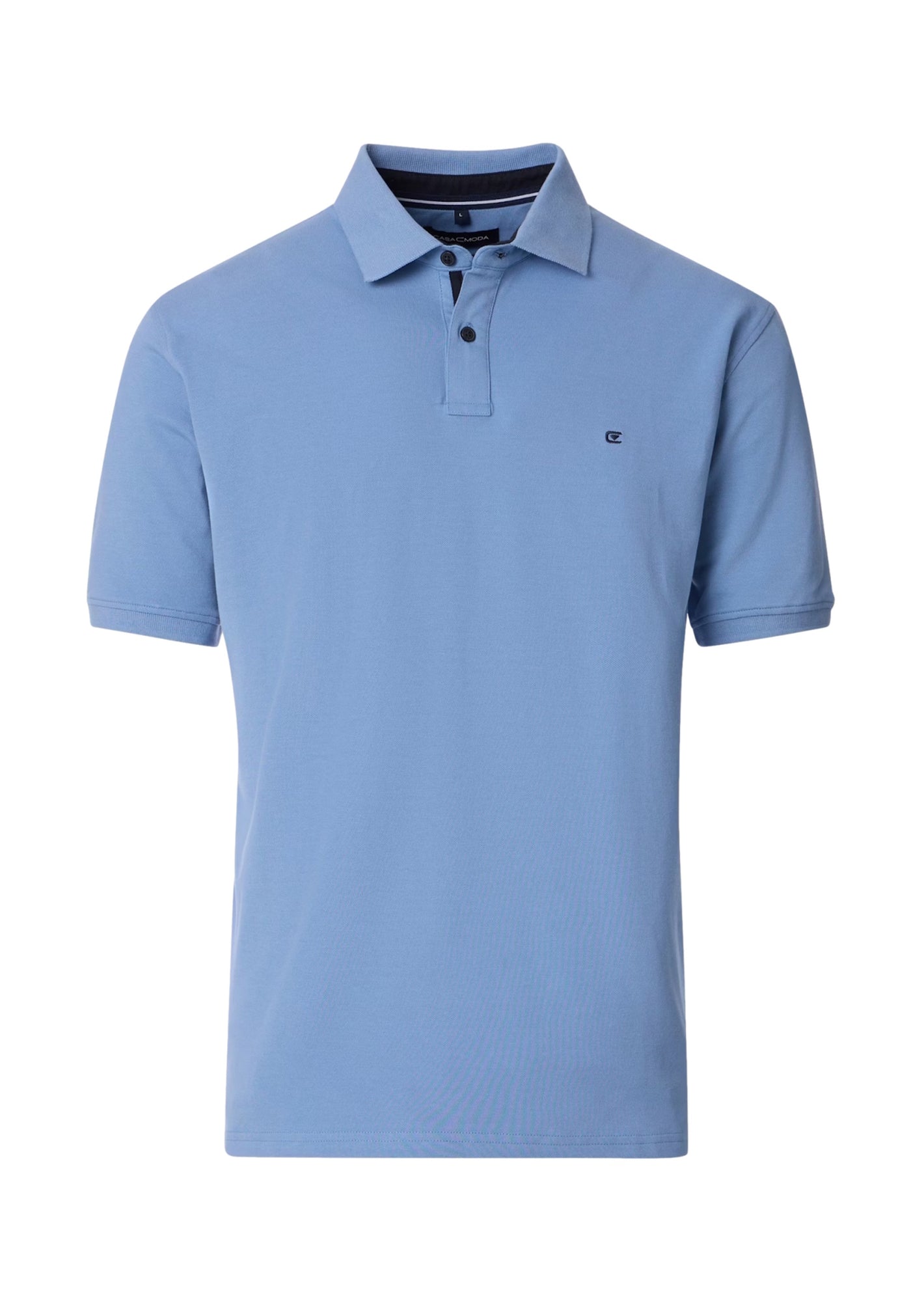 CASA MODA Kurzarmshirt mit Polokragen
