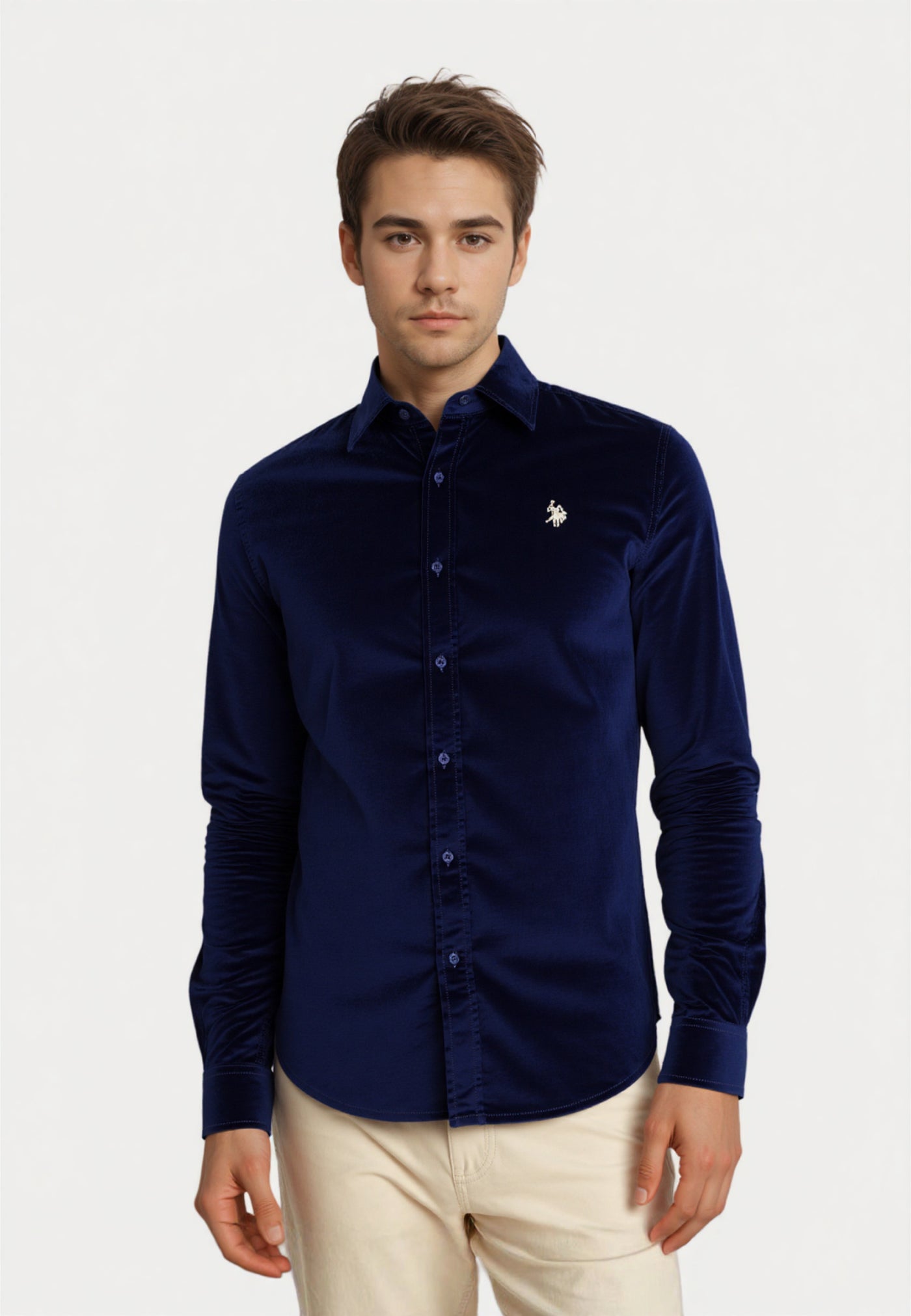 U.S. POLO Button Down Shirt CORD
