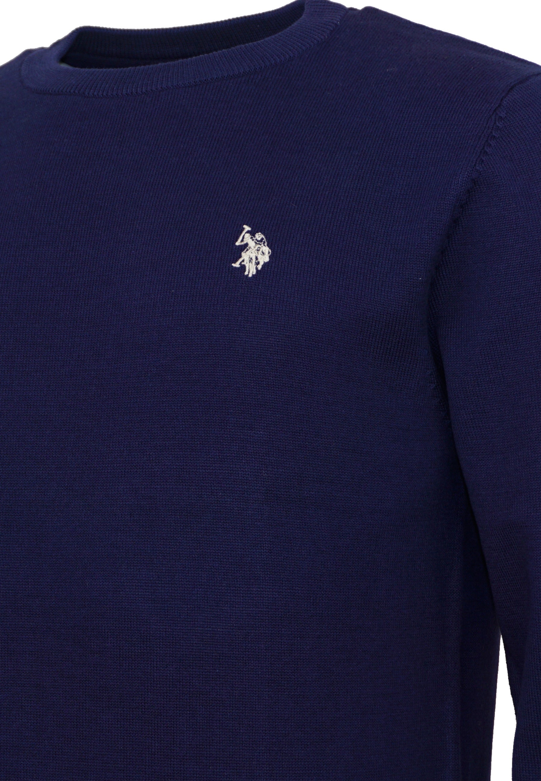 U.S. POLO Rundhals Feinstrick