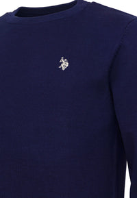 U.S. POLO Rundhals Feinstrick