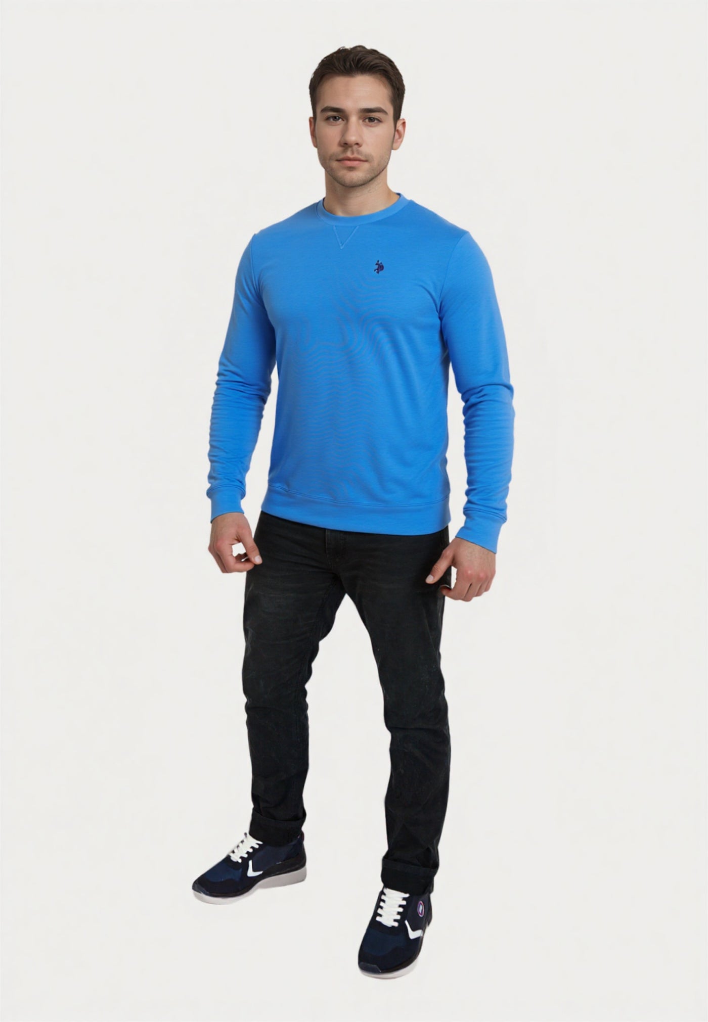 U.S. POLO Rundhals Sweatshirt