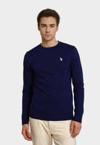 U.S. POLO Rundhals Feinstrick