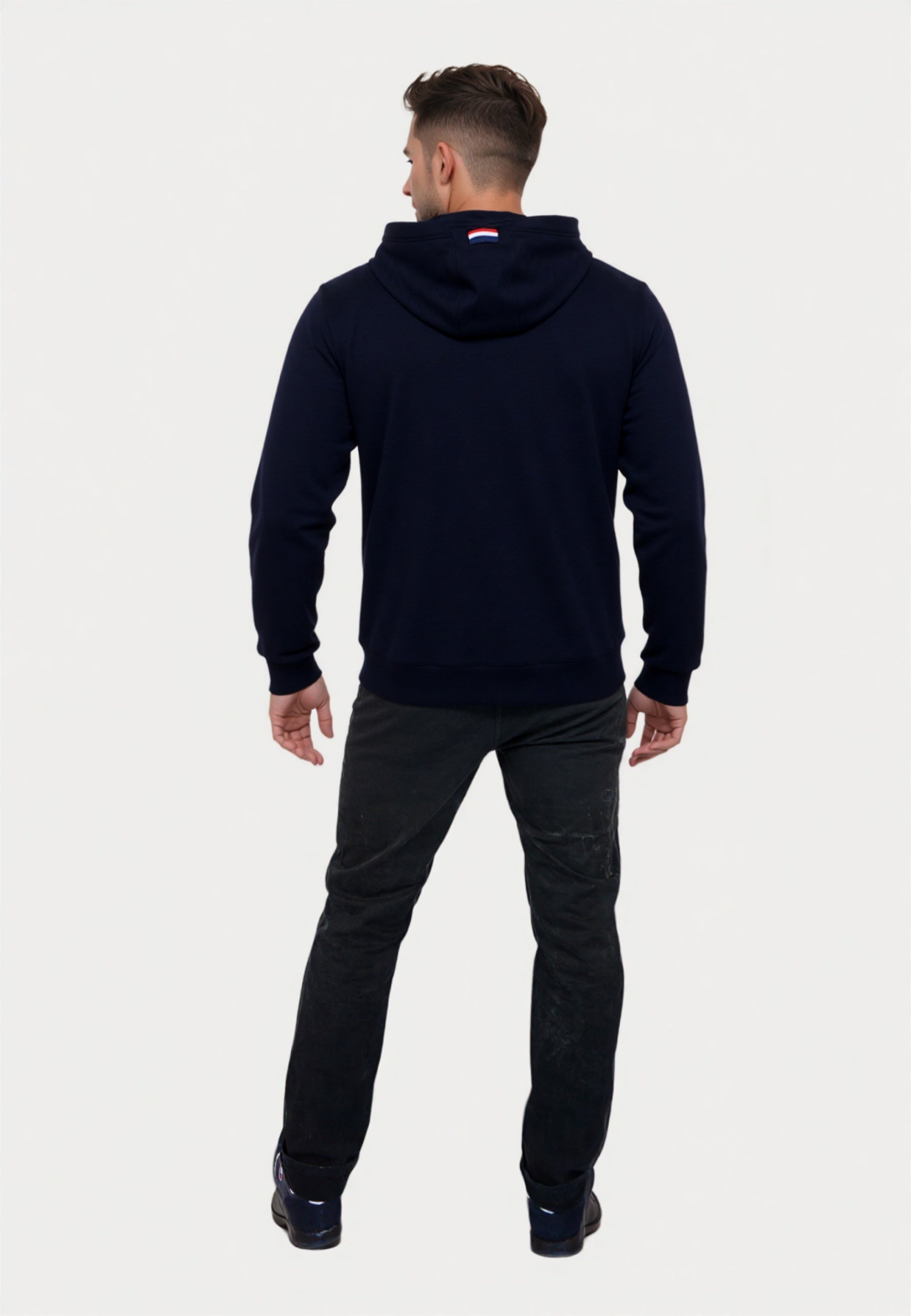 U.S. POLO Basic Sweatjacke mit Kapuze