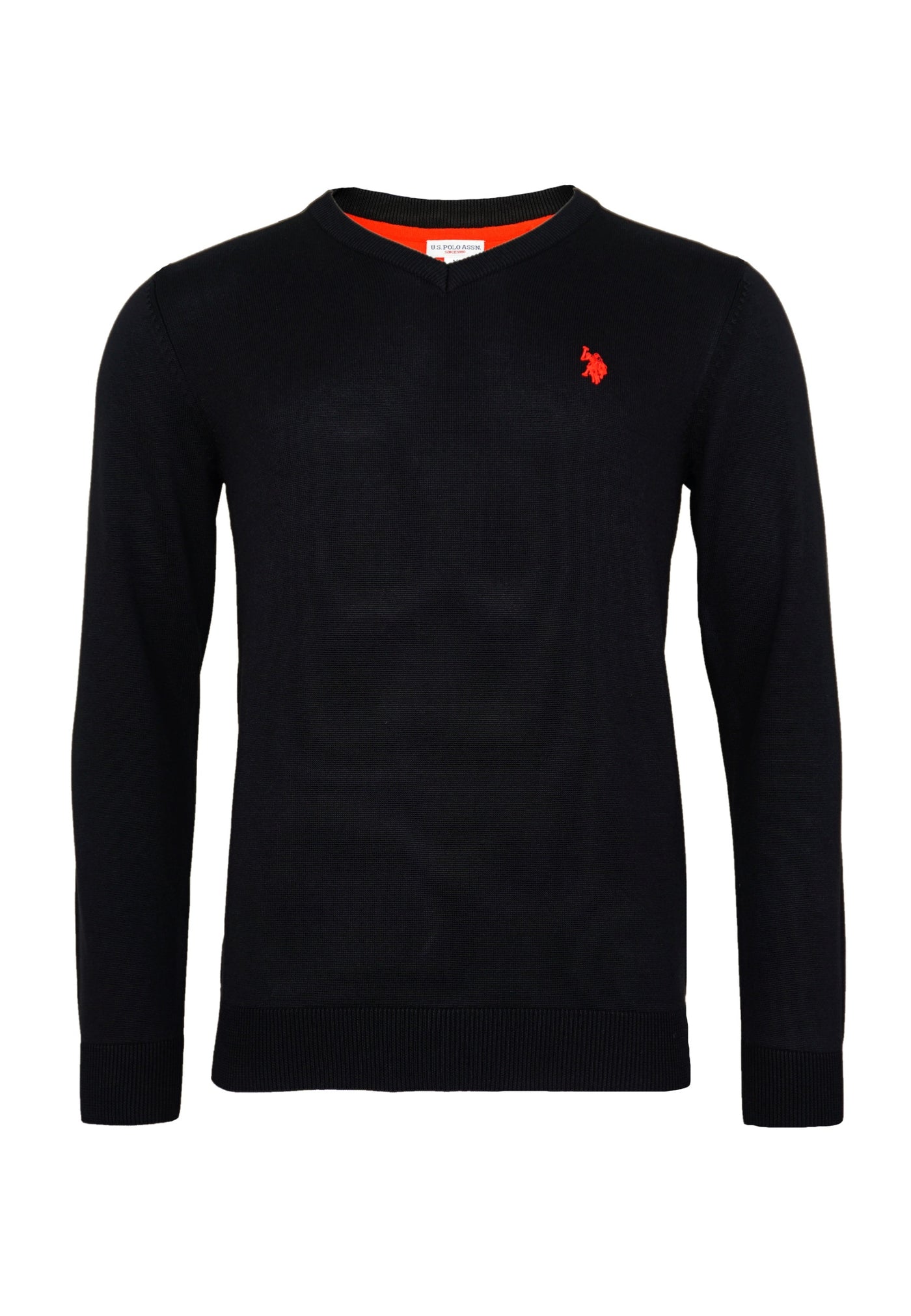 U.S. POLO V-Neck Feinstrick