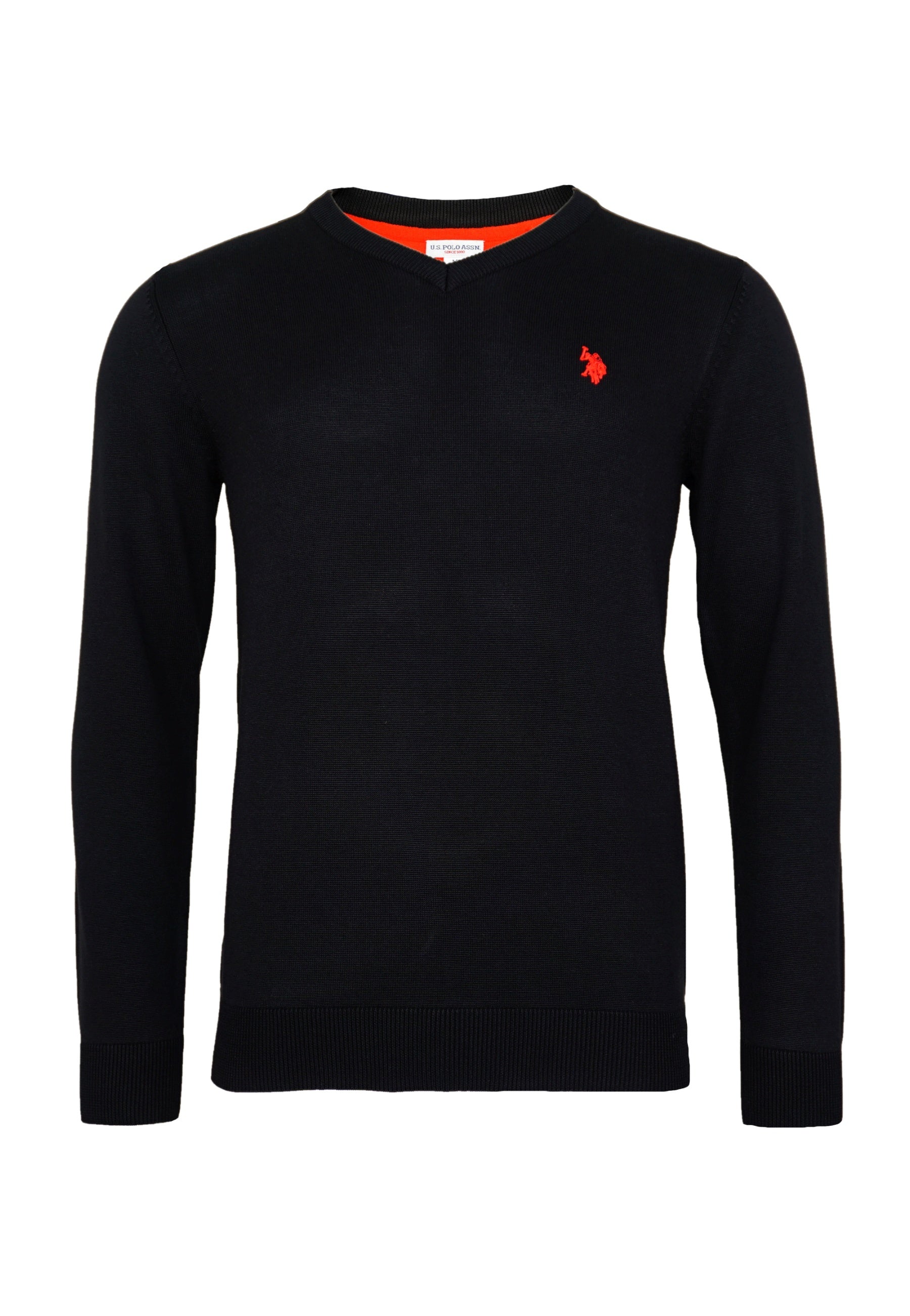 U.S. POLO V-Neck Feinstrick
