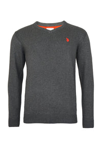 U.S. POLO V-Neck Feinstrick