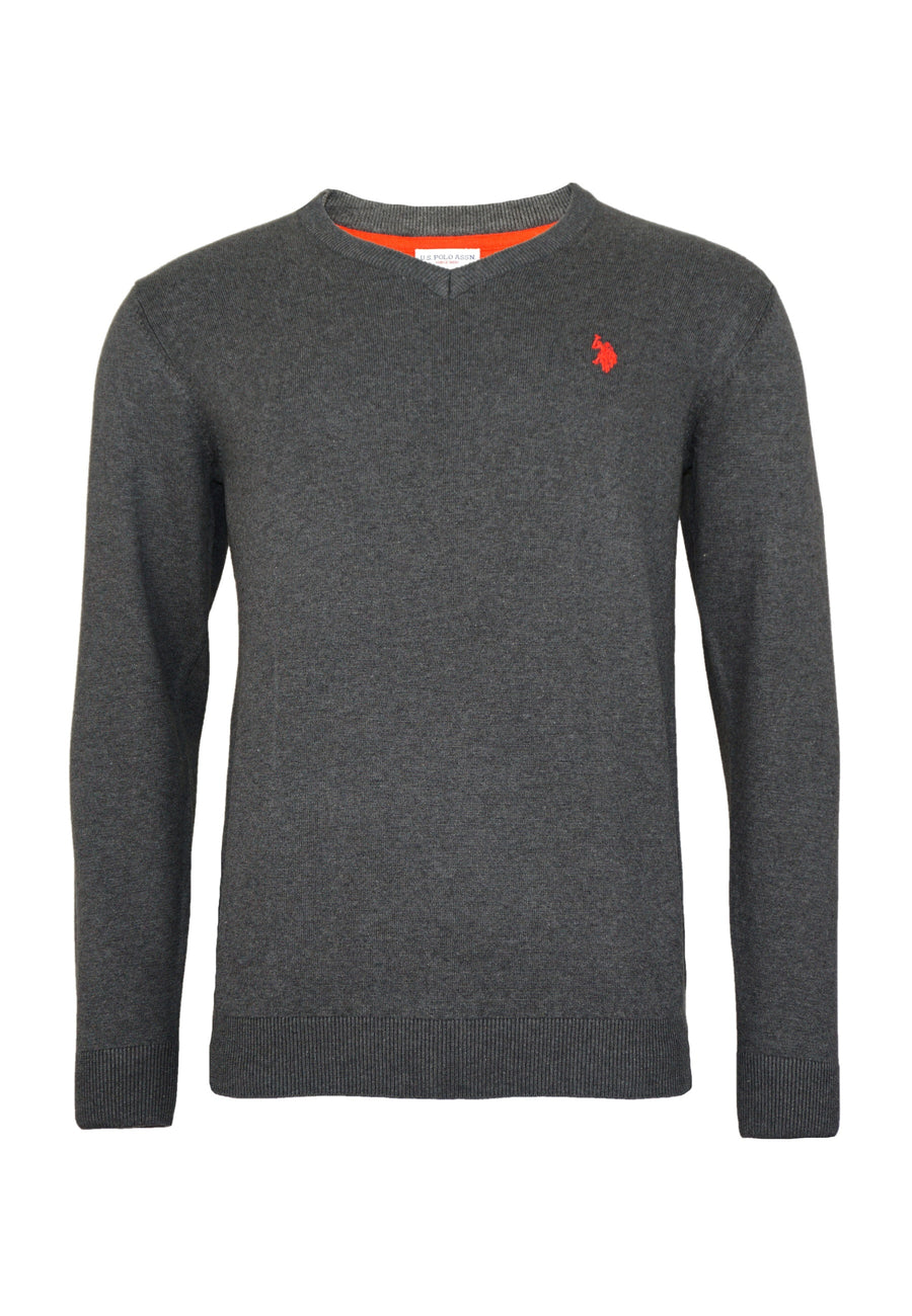U.S. POLO V-Neck Feinstrick