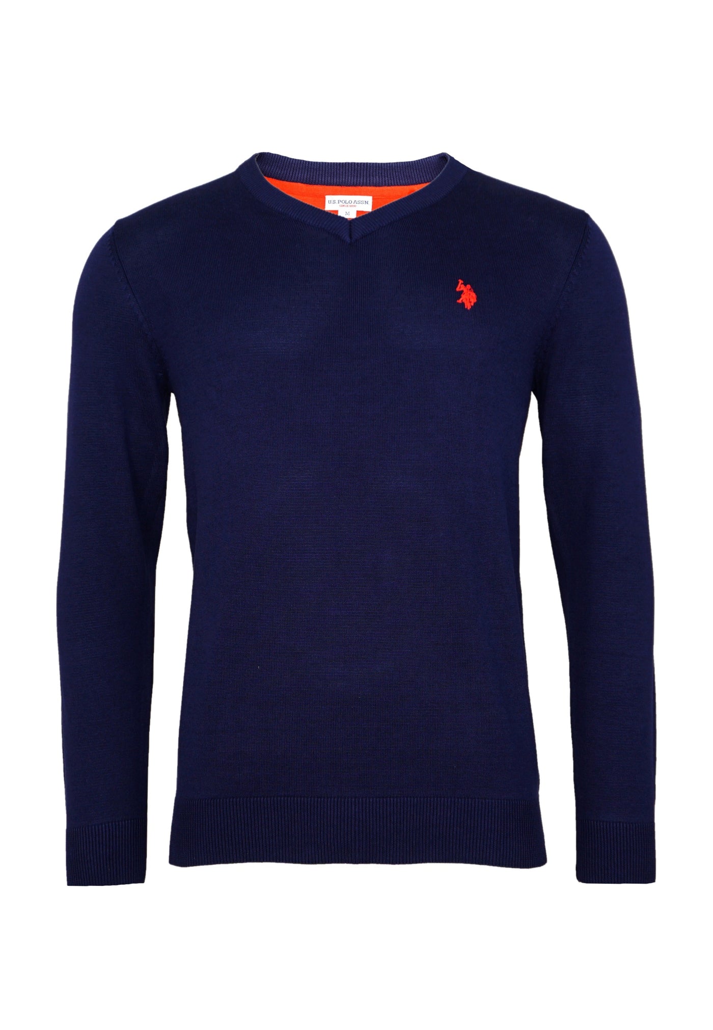 U.S. POLO V-Neck Feinstrick