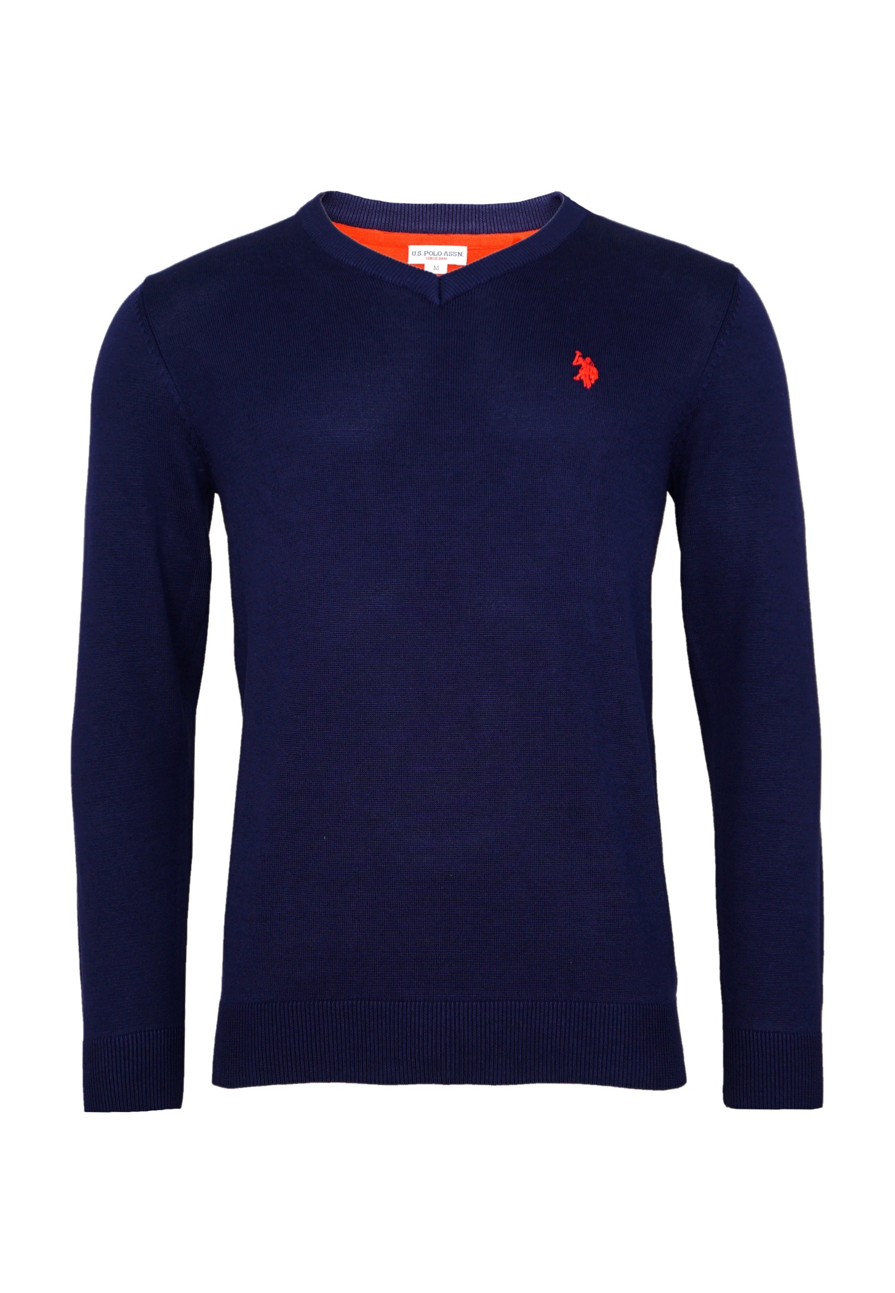 U.S. POLO V-Neck Feinstrick