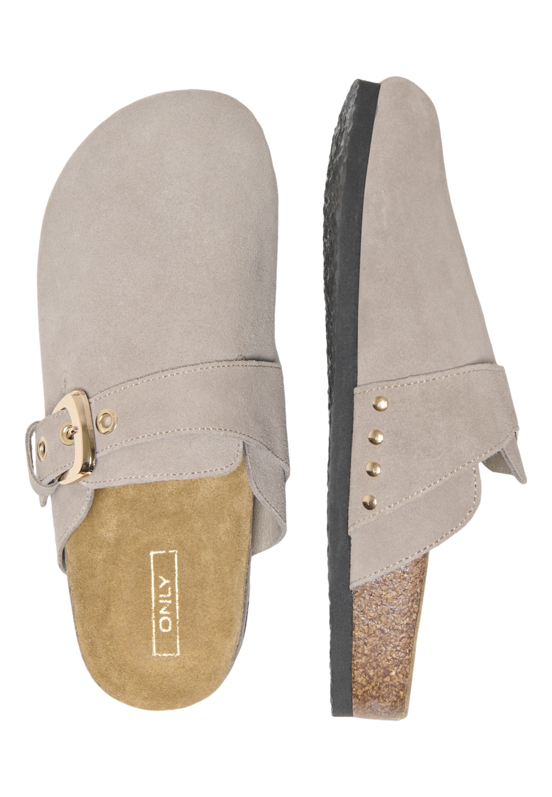 ONLY SHOES Huston Leather Buckle Sandale