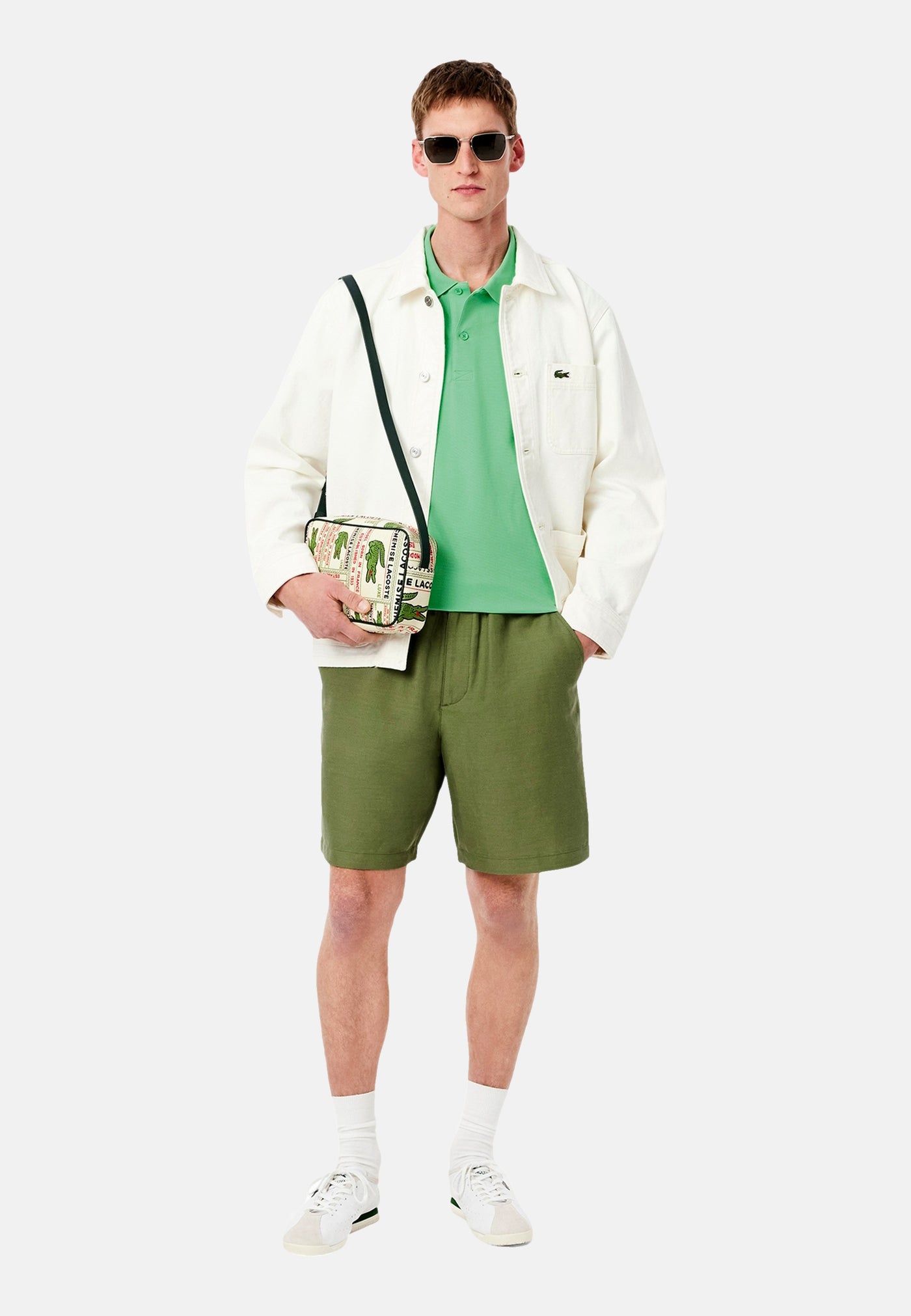 Lacoste Kurzarmshirt mit Polokragen