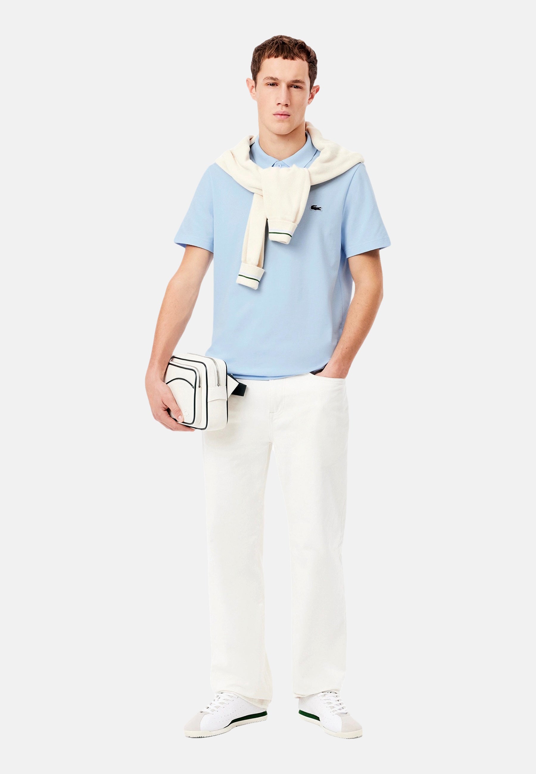 Lacoste Kurzarmshirt mit Polokragen