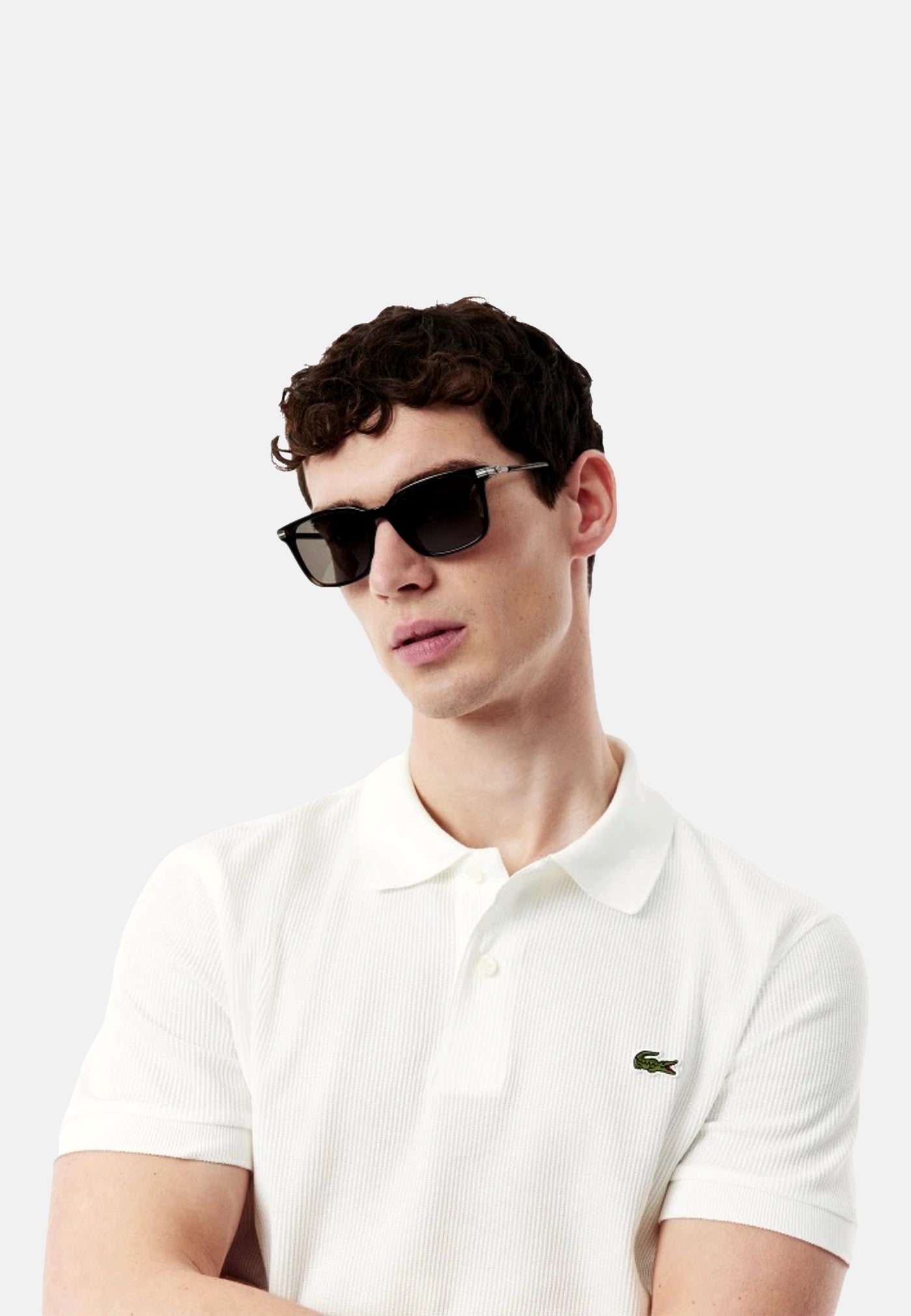 Lacoste Kurzarmshirt mit Polokragen