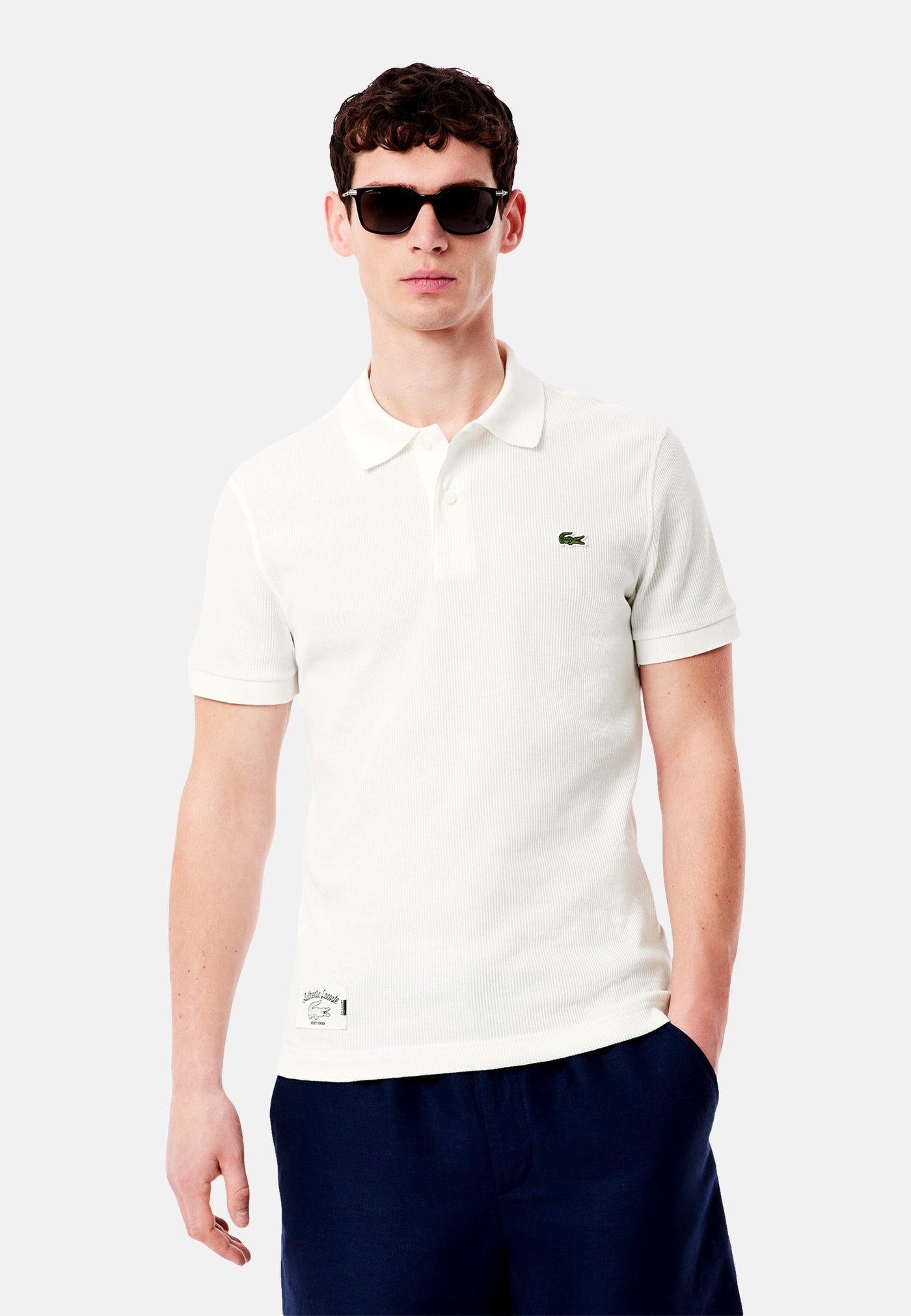 Lacoste Kurzarmshirt mit Polokragen