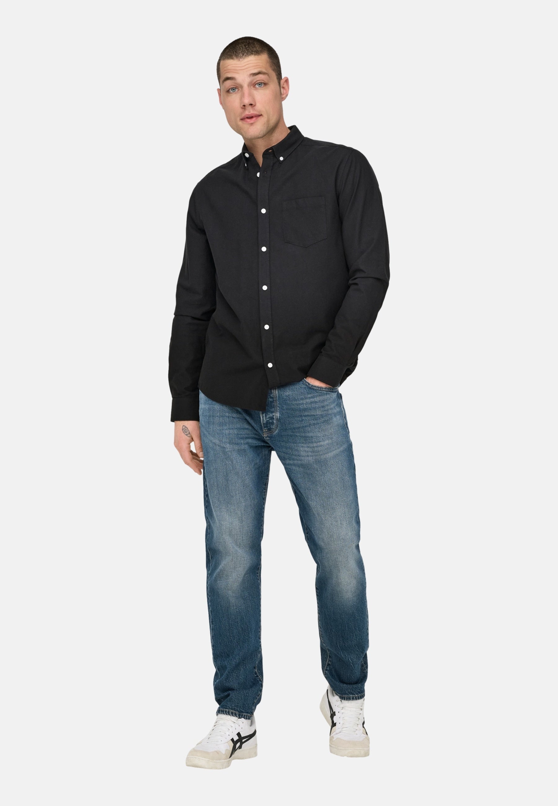 Only & Sons Alvaro Slim Langarmhemd