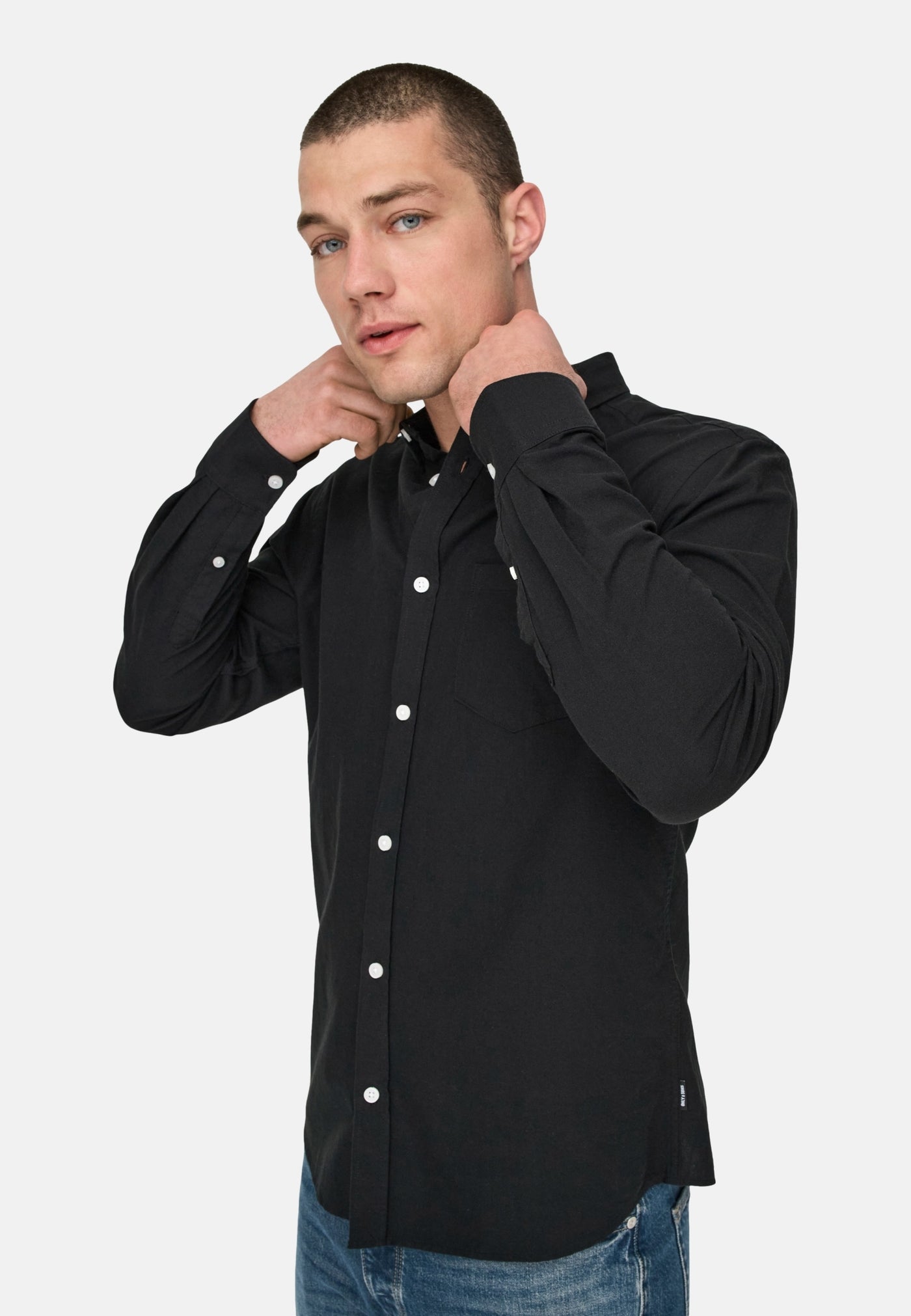 Only & Sons Alvaro Slim Langarmhemd