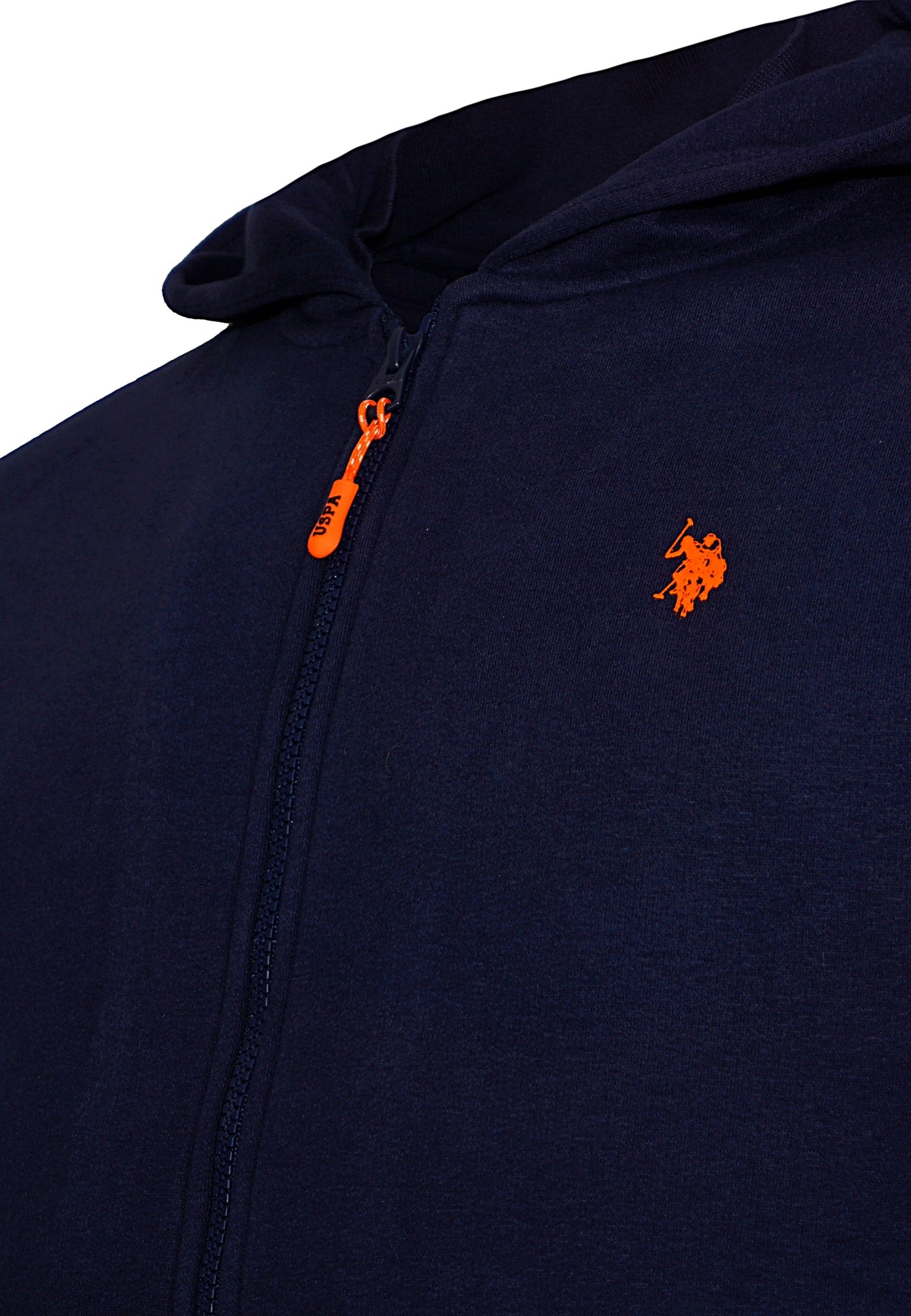 U.S. POLO Hoodie Orange Typ