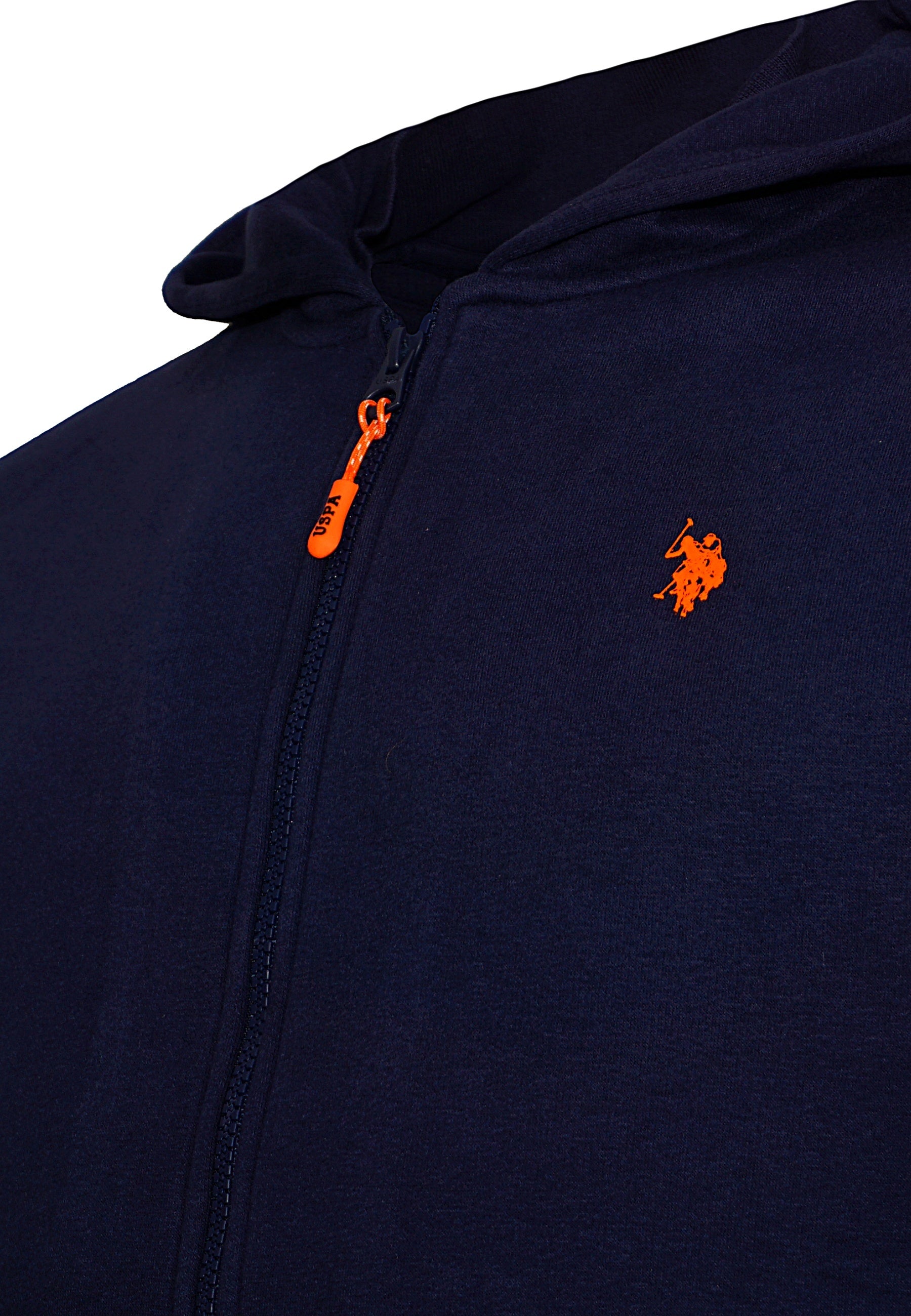 U.S. POLO Hoodie Orange Typ