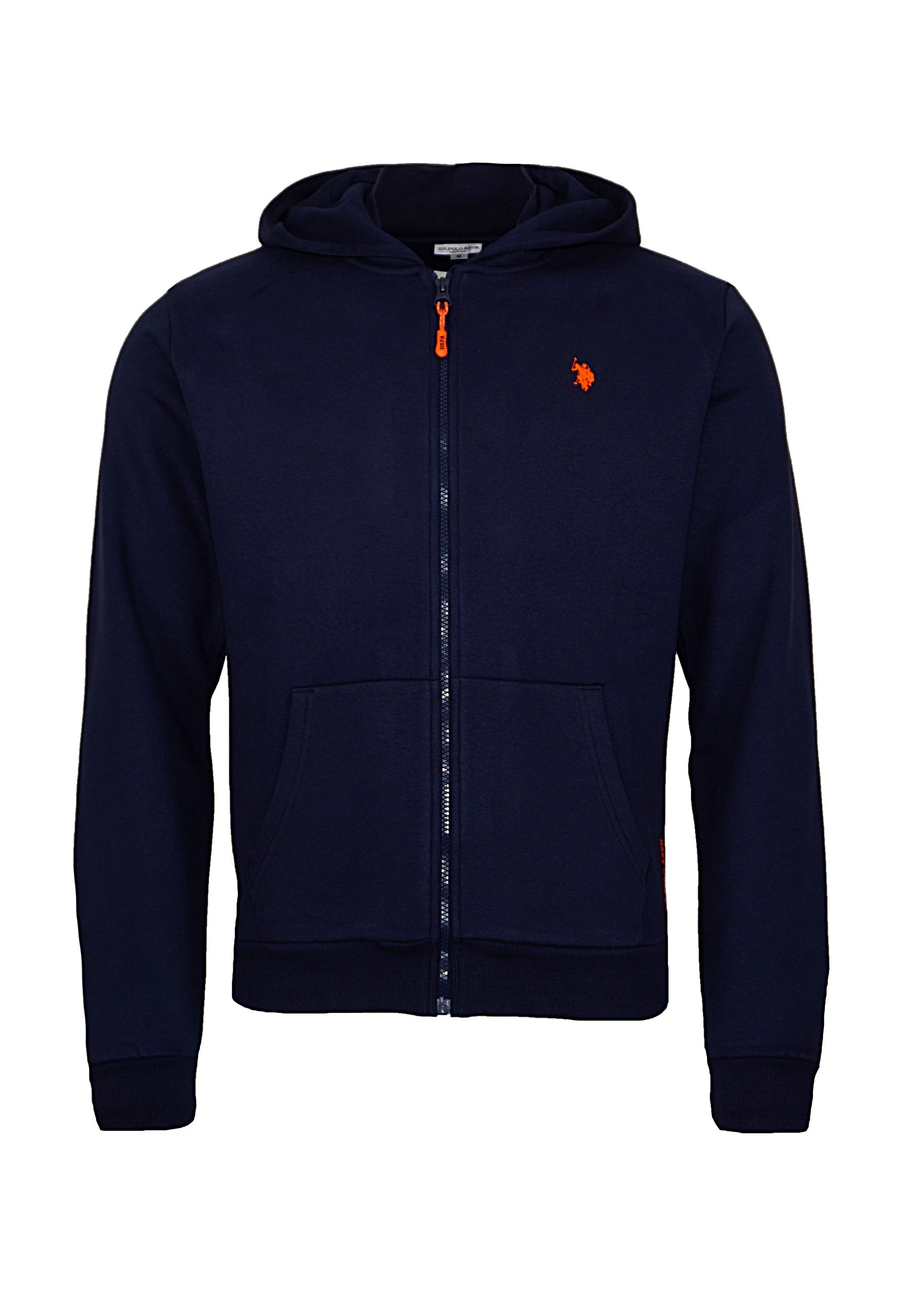 U.S. POLO Hoodie Orange Typ