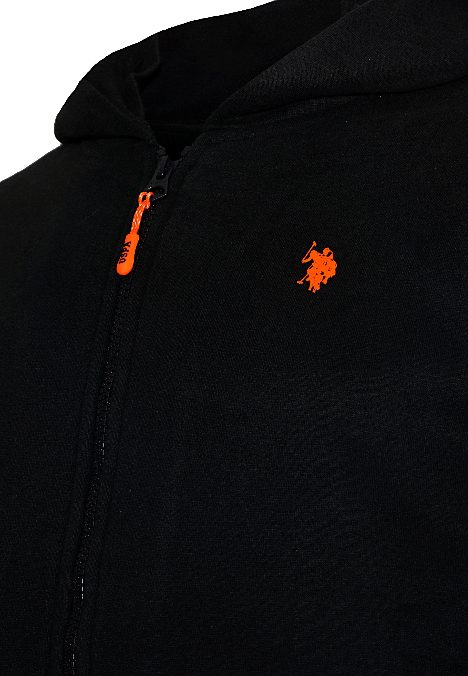 U.S. POLO Hoodie Orange Typ