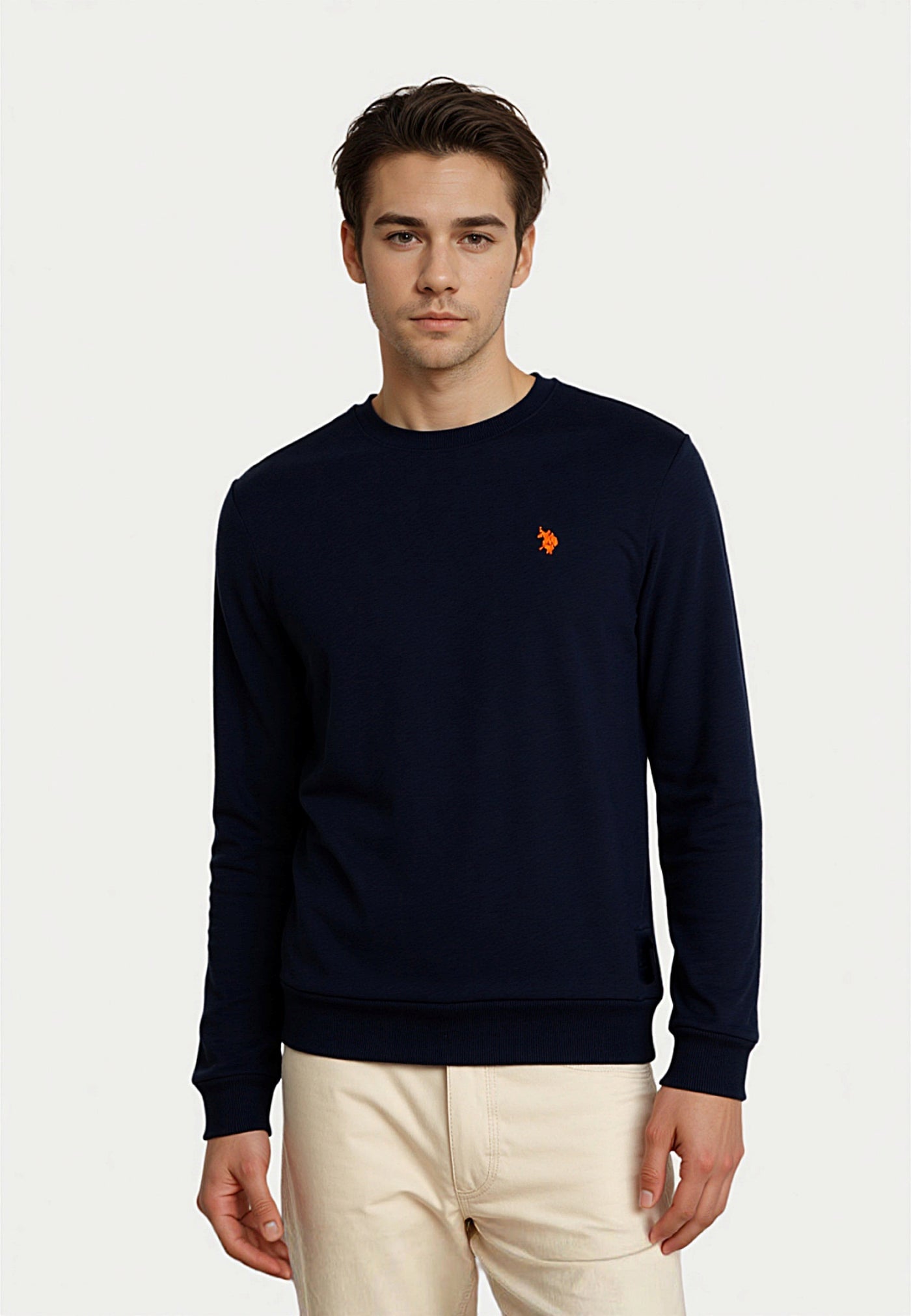 U.S. POLO Pullover Orange Typ