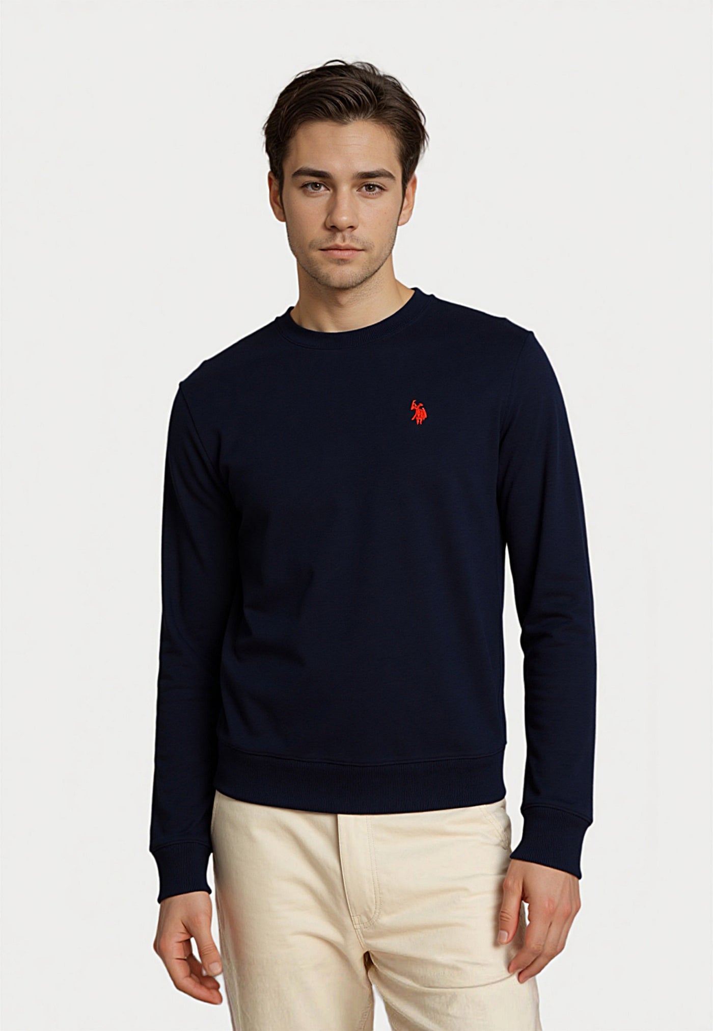 U.S. POLO Pullover mit Stickerei