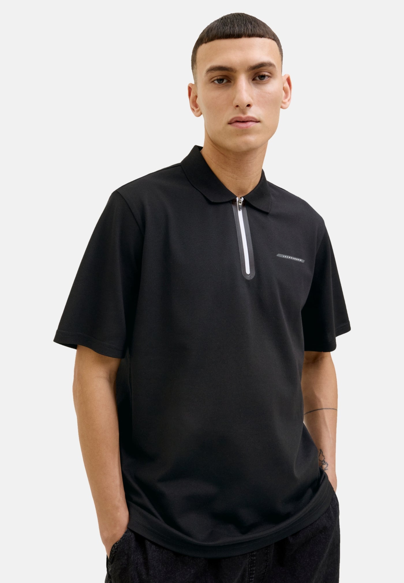 Jack & Jones FUSION Kurzarmshirt mit Polokragen
