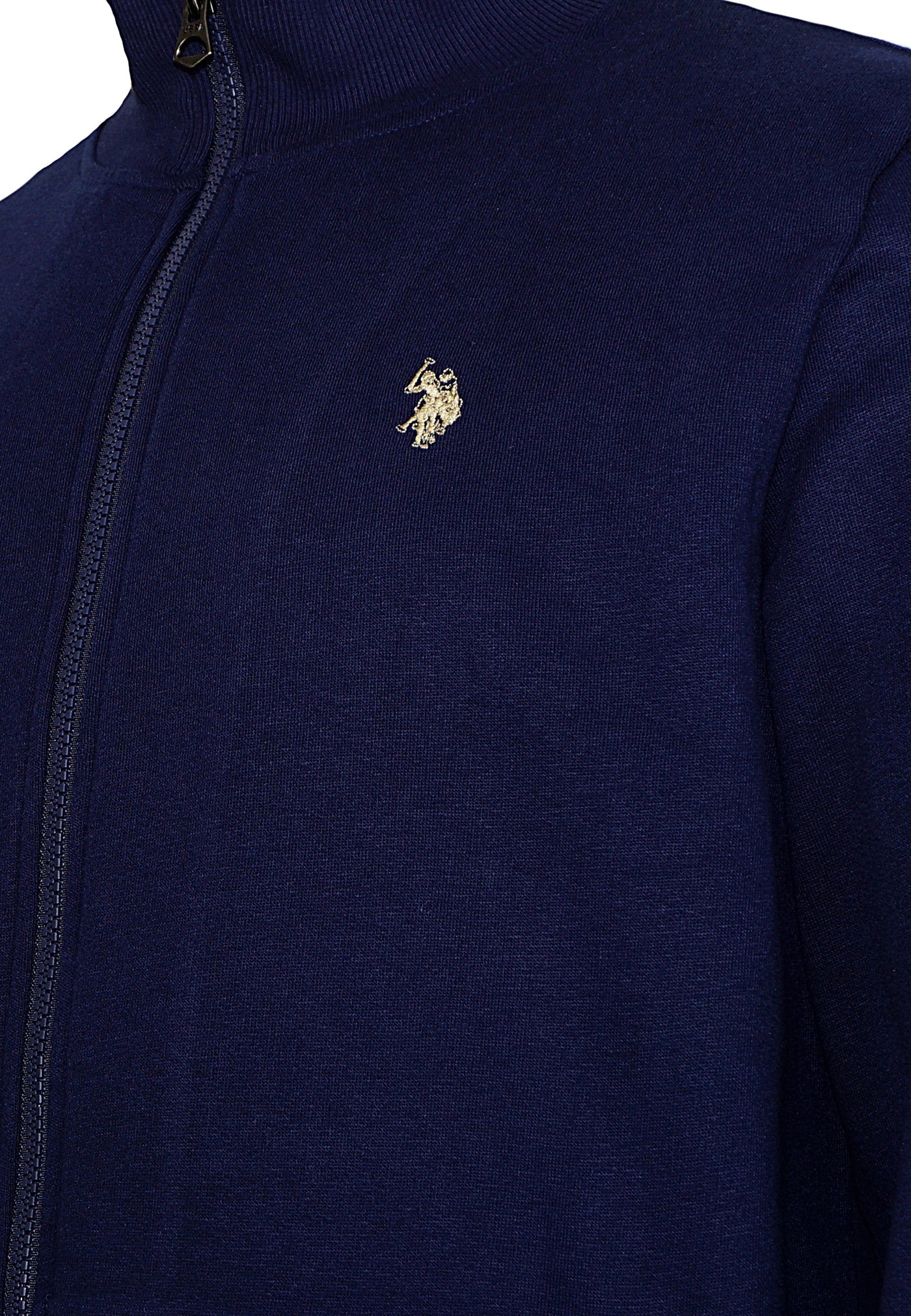 U.S. POLO Basic Sweatjacke mit Stickerei