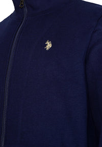 U.S. POLO Basic Sweatjacke mit Stickerei