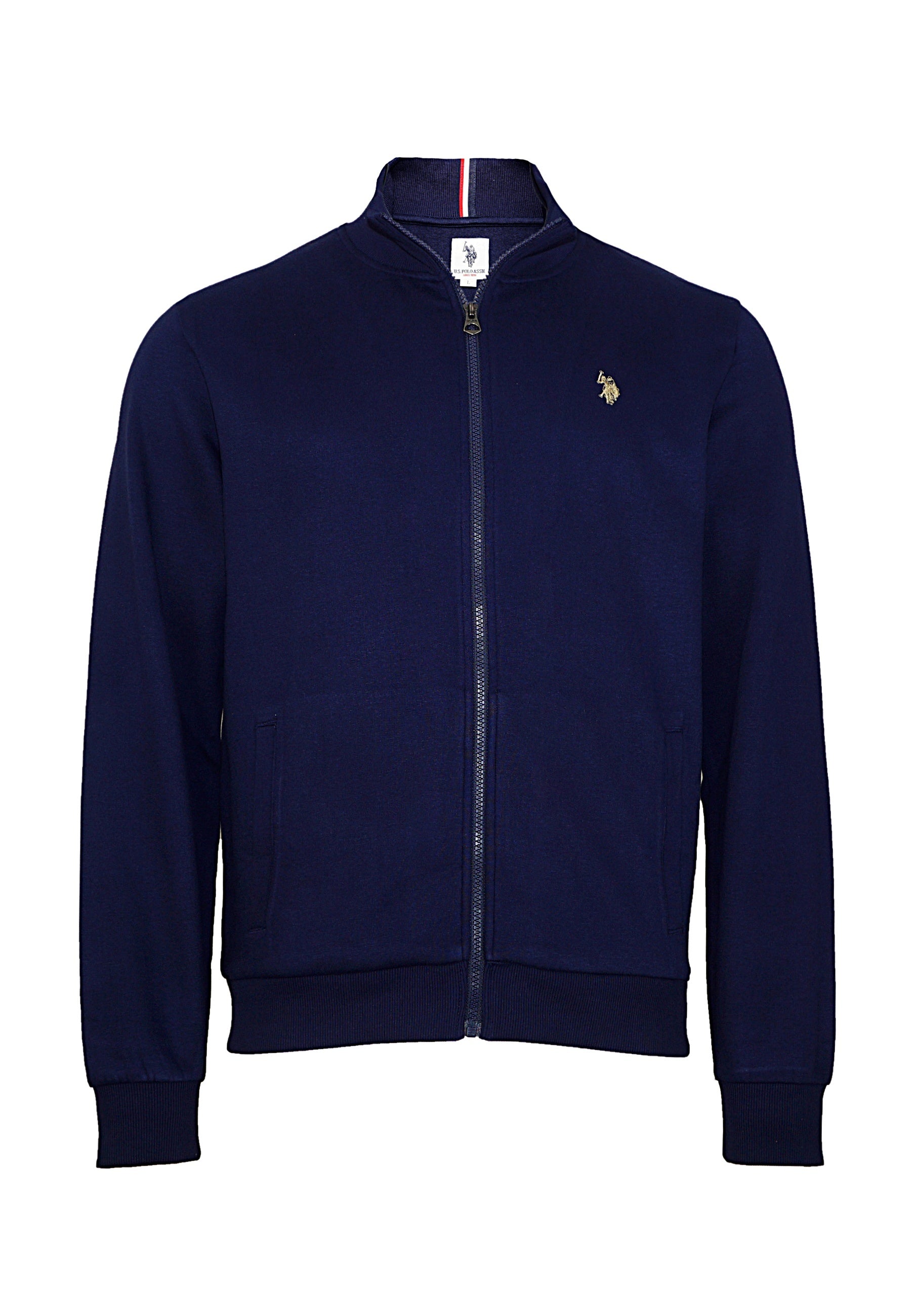 U.S. POLO Basic Sweatjacke mit Stickerei