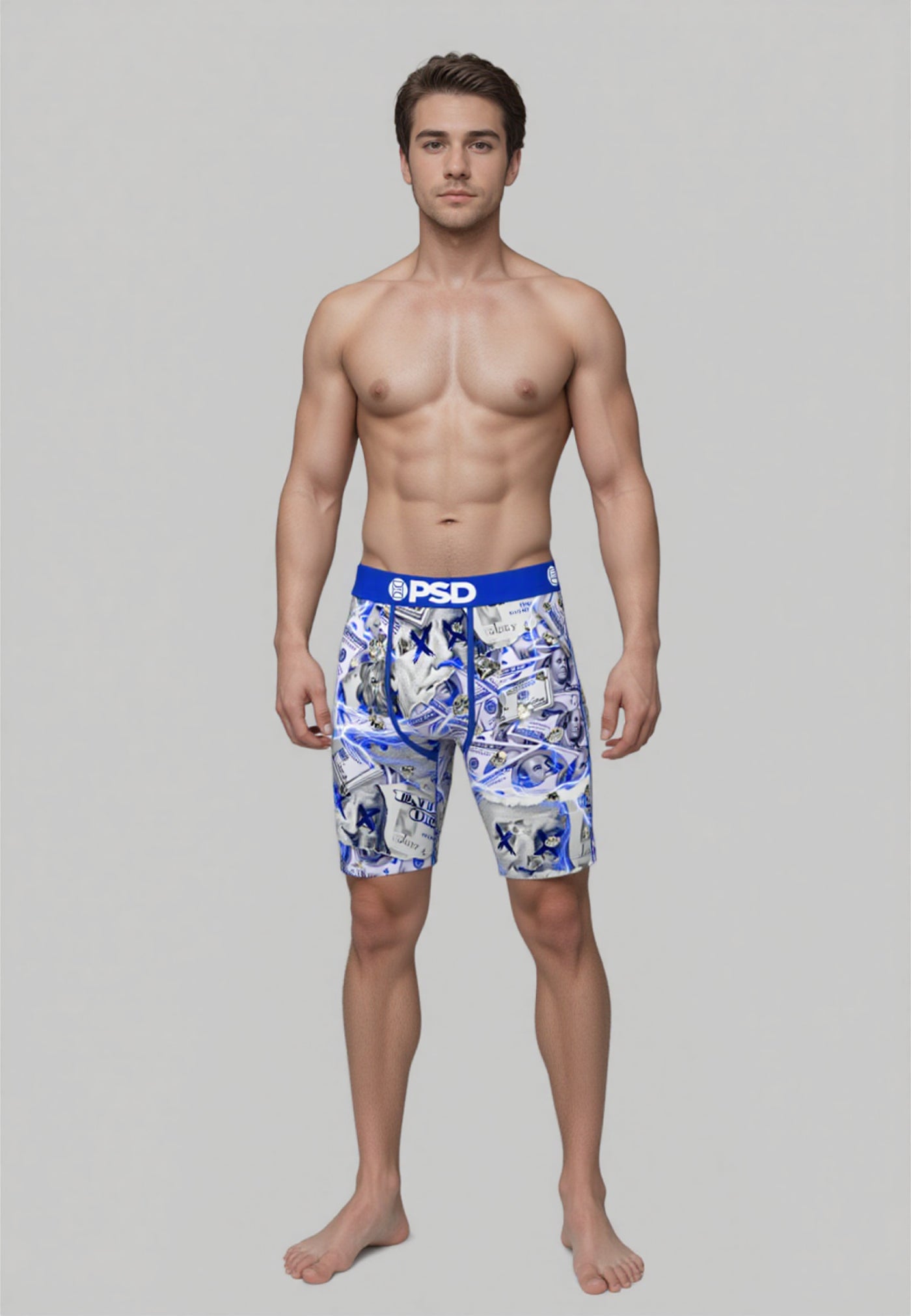 PSD BLU HUNNED Trunks