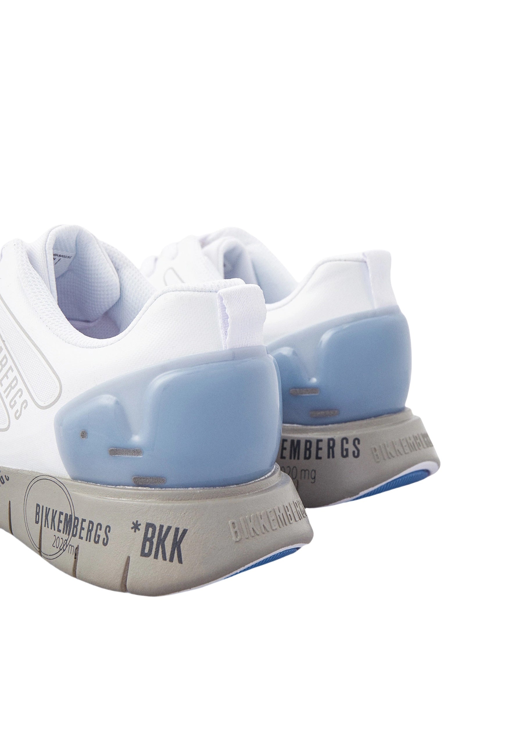 BIKKEMBERGS Sneaker Flavio Logo Applikation und verstärkter Ferse