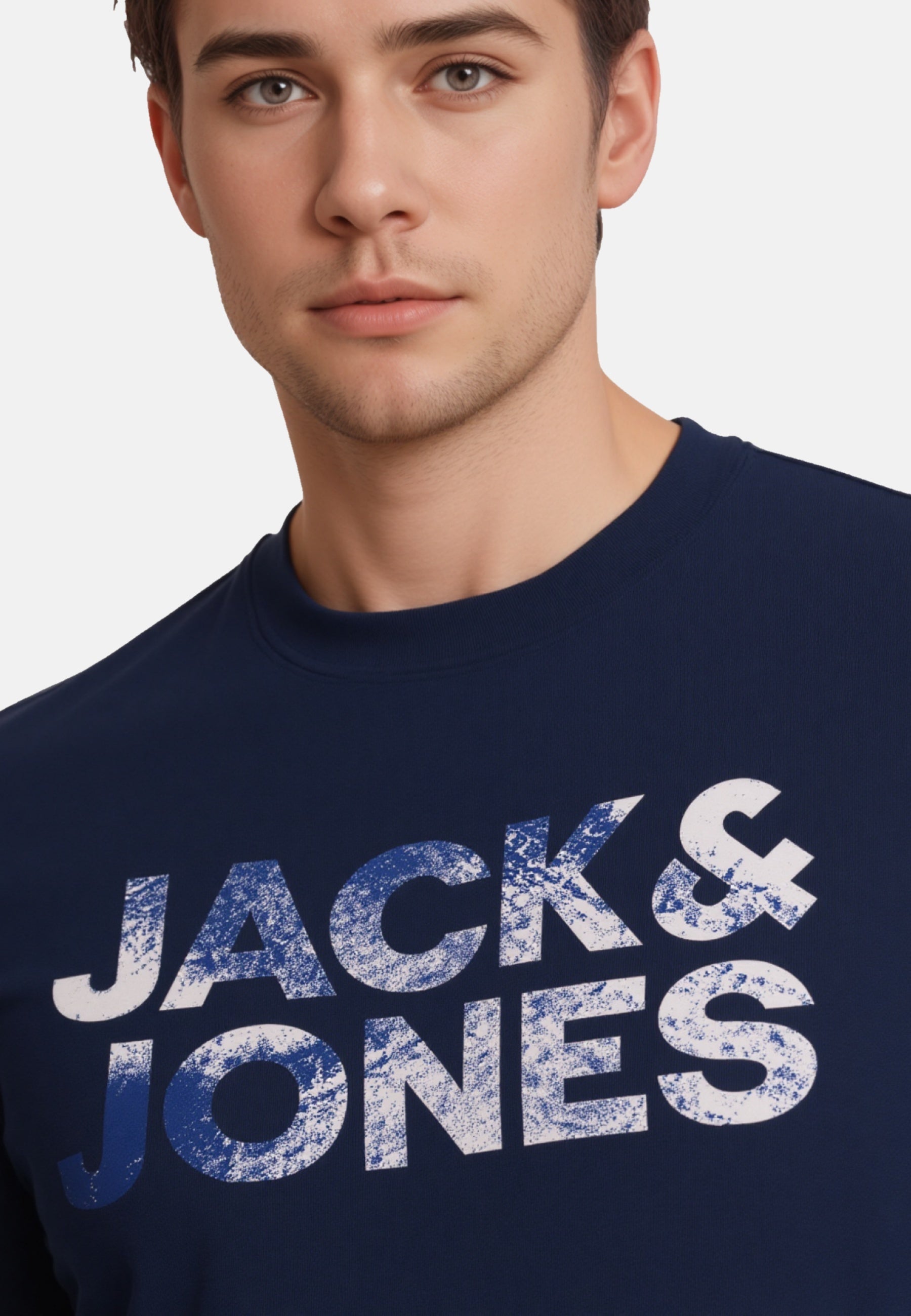 Jack&Jones DISTRESSED Kurzarmshirt