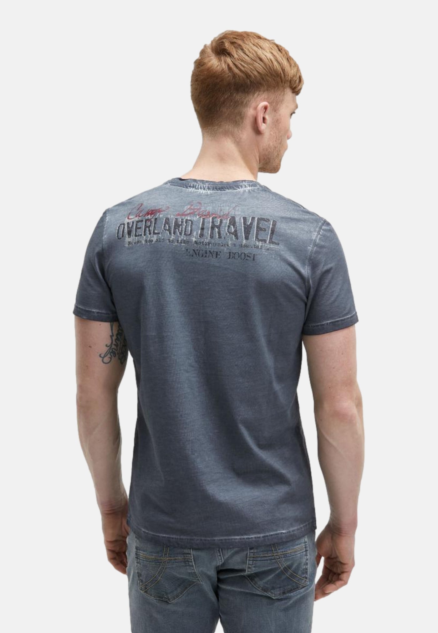 Camp David Riding The World I Kurzarmshirt