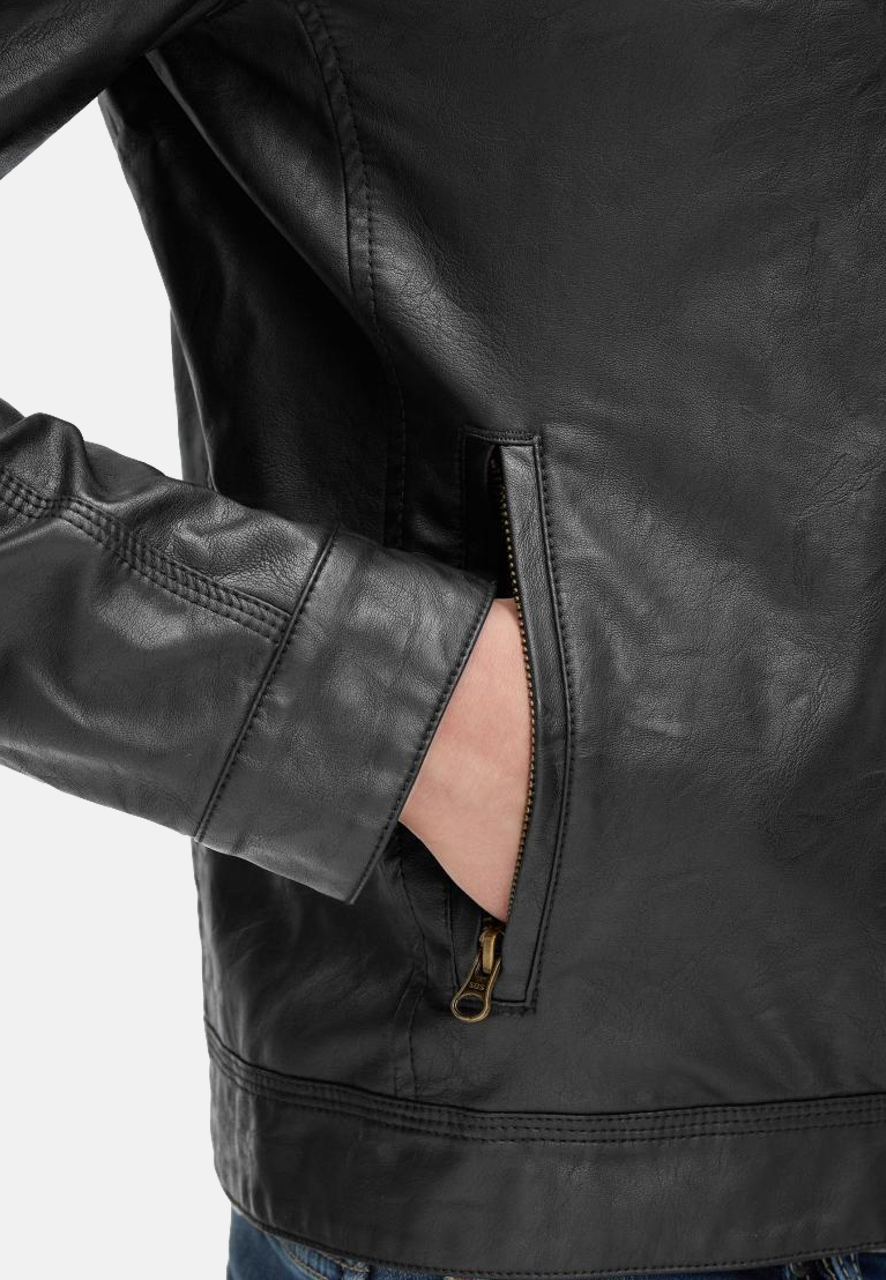 Camp David Riding The World II Kunstlederjacke