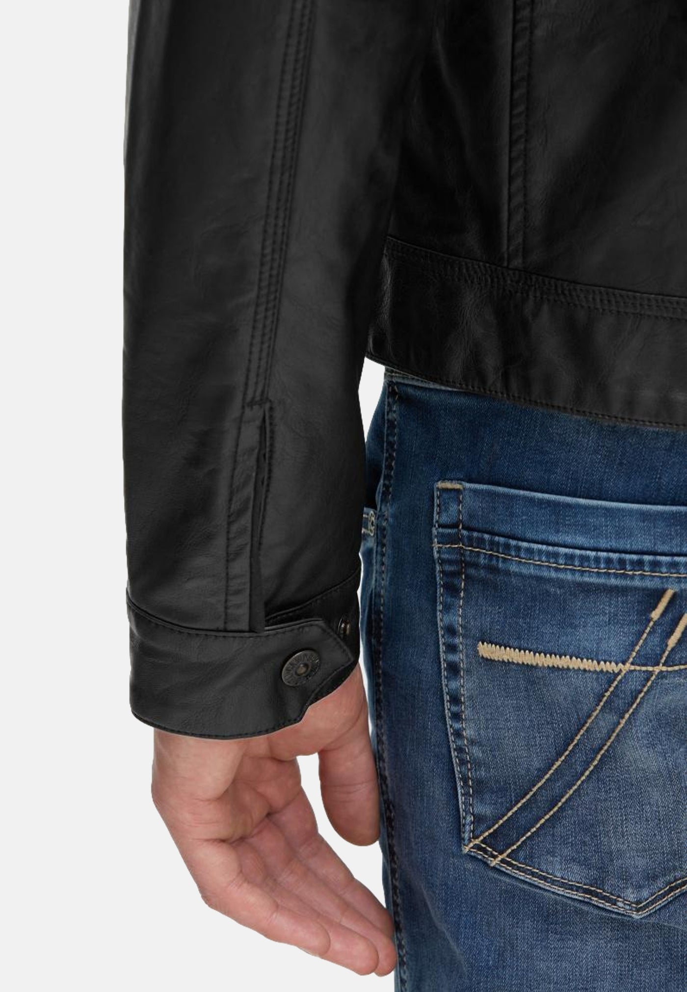 Camp David Riding The World II Kunstlederjacke