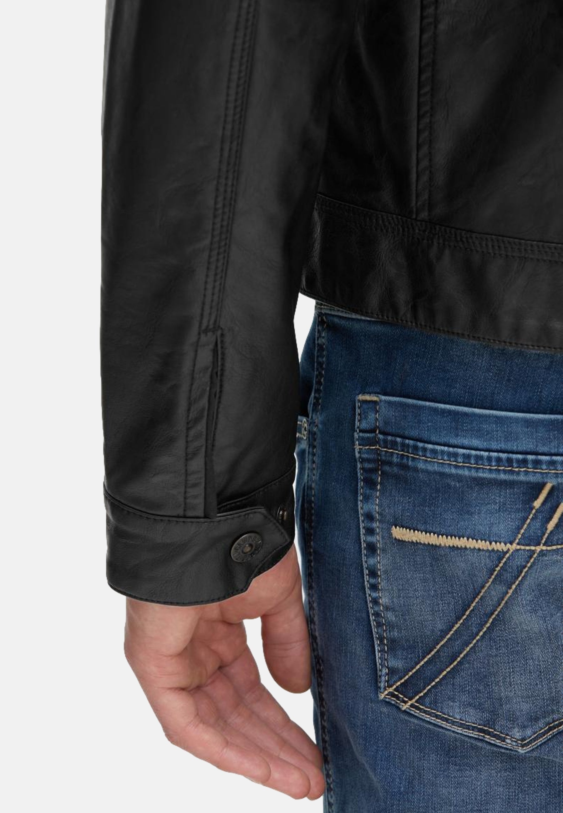 Camp David Riding The World II Kunstlederjacke