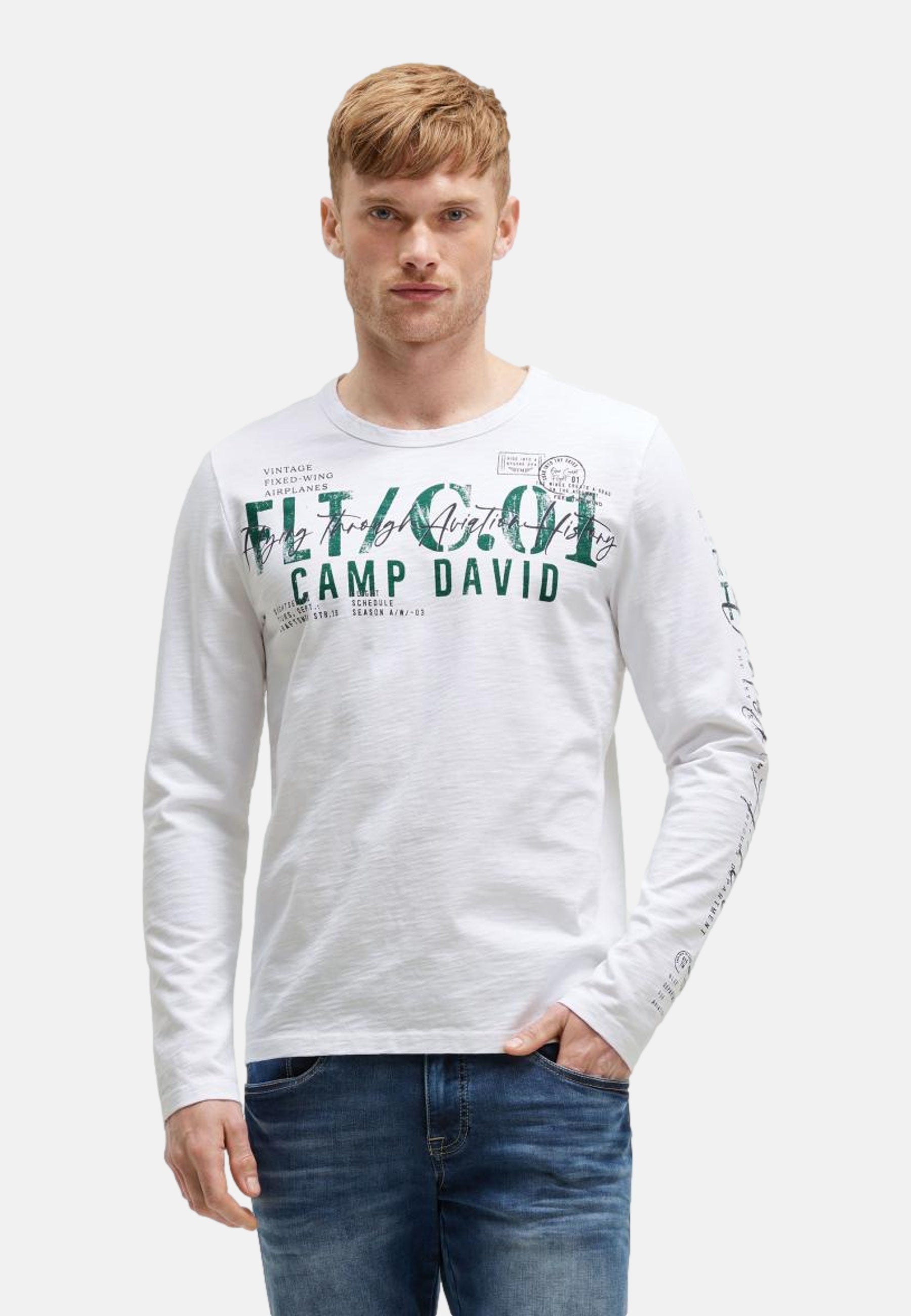 Camp David Airplane Tour II Longsleeve