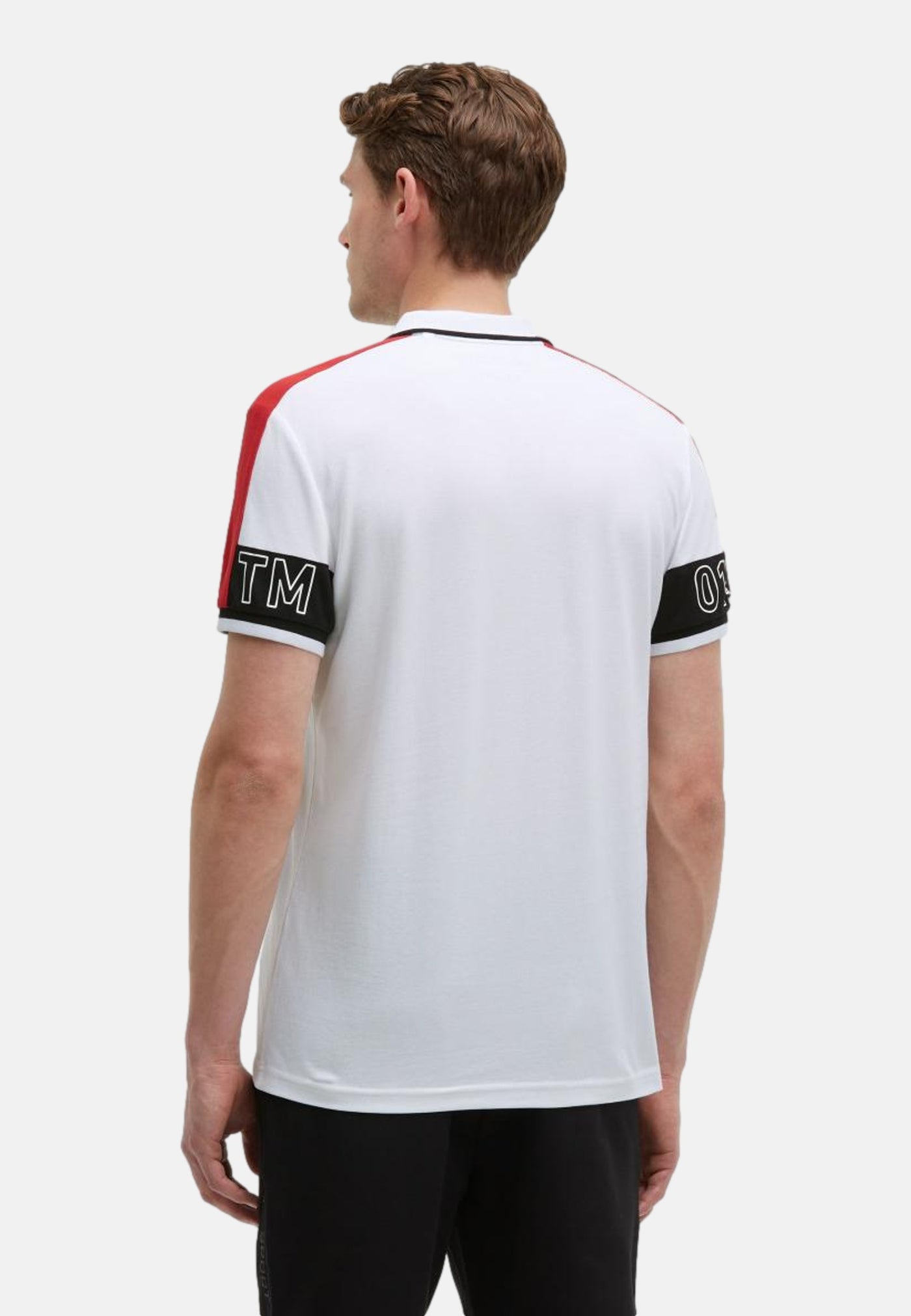 Camp David Keep Focused Kurzarmshirt mit Polokragen