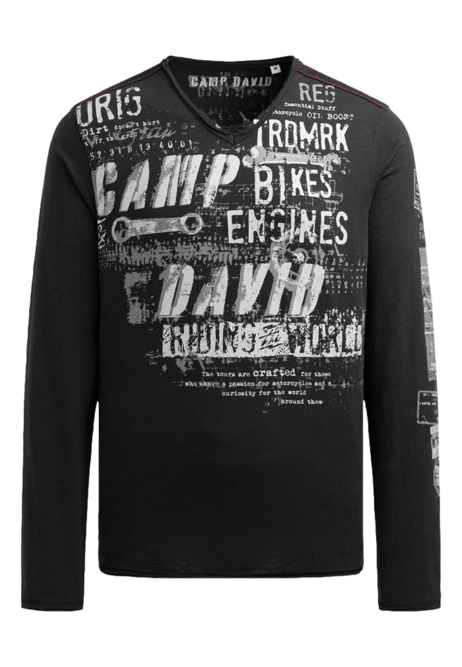 Camp David Riding The World II Longsleeve