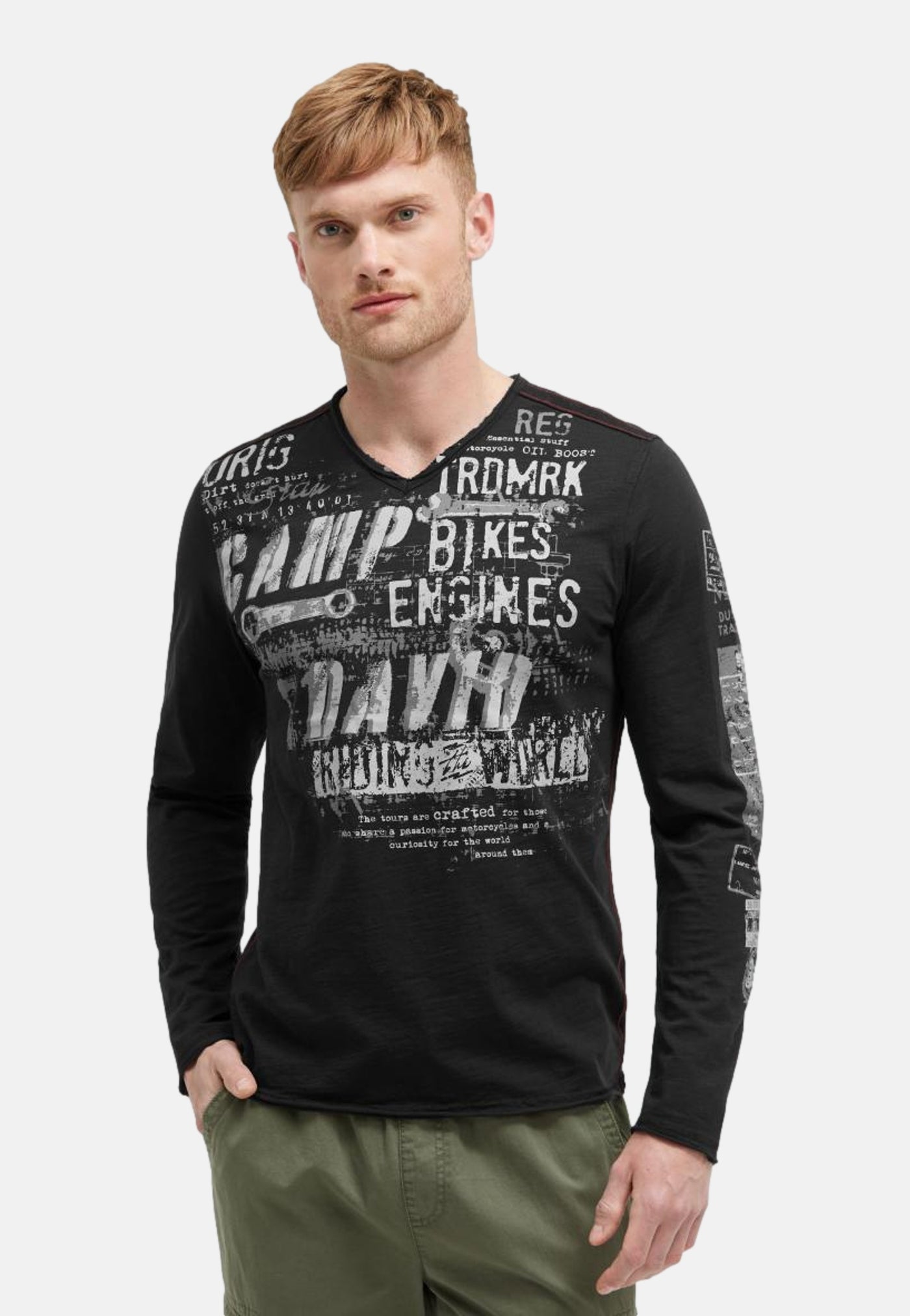 Camp David Riding The World II Longsleeve