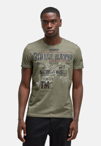 Camp David Riding The World I Kurzarmshirt