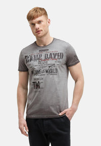 Camp David Riding The World I Kurzarmshirt