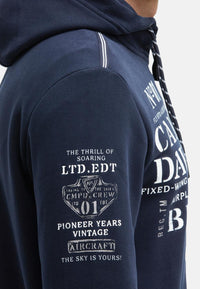 Camp David Airplane Tour II Kapuzensweatjacke